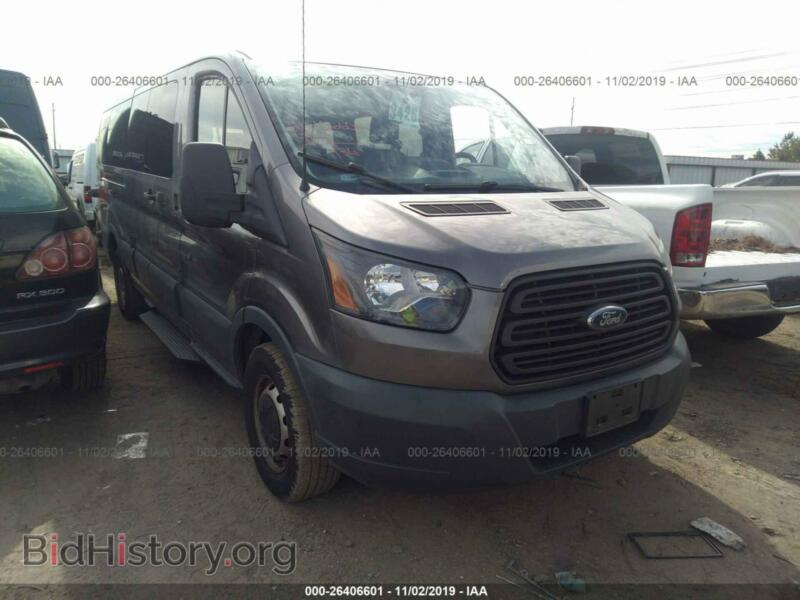 2015 Ford TRANSIT T-350 (VIN 1FBZX2ZM5FKB23637) — фото 1 из 10, IAAI, повреждение: левый бок