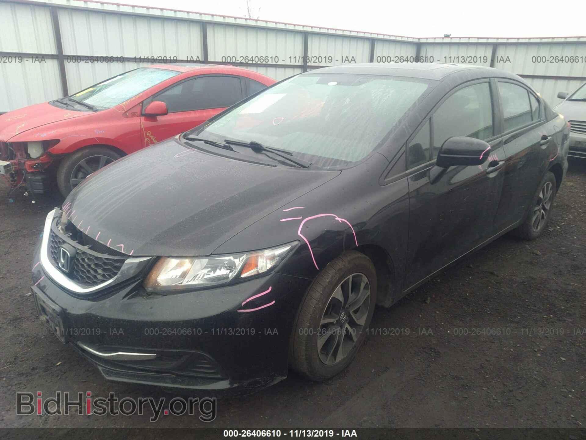2014 HONDA CIVIC - VIN: 19XFB2F81EE244705 - Photo 2