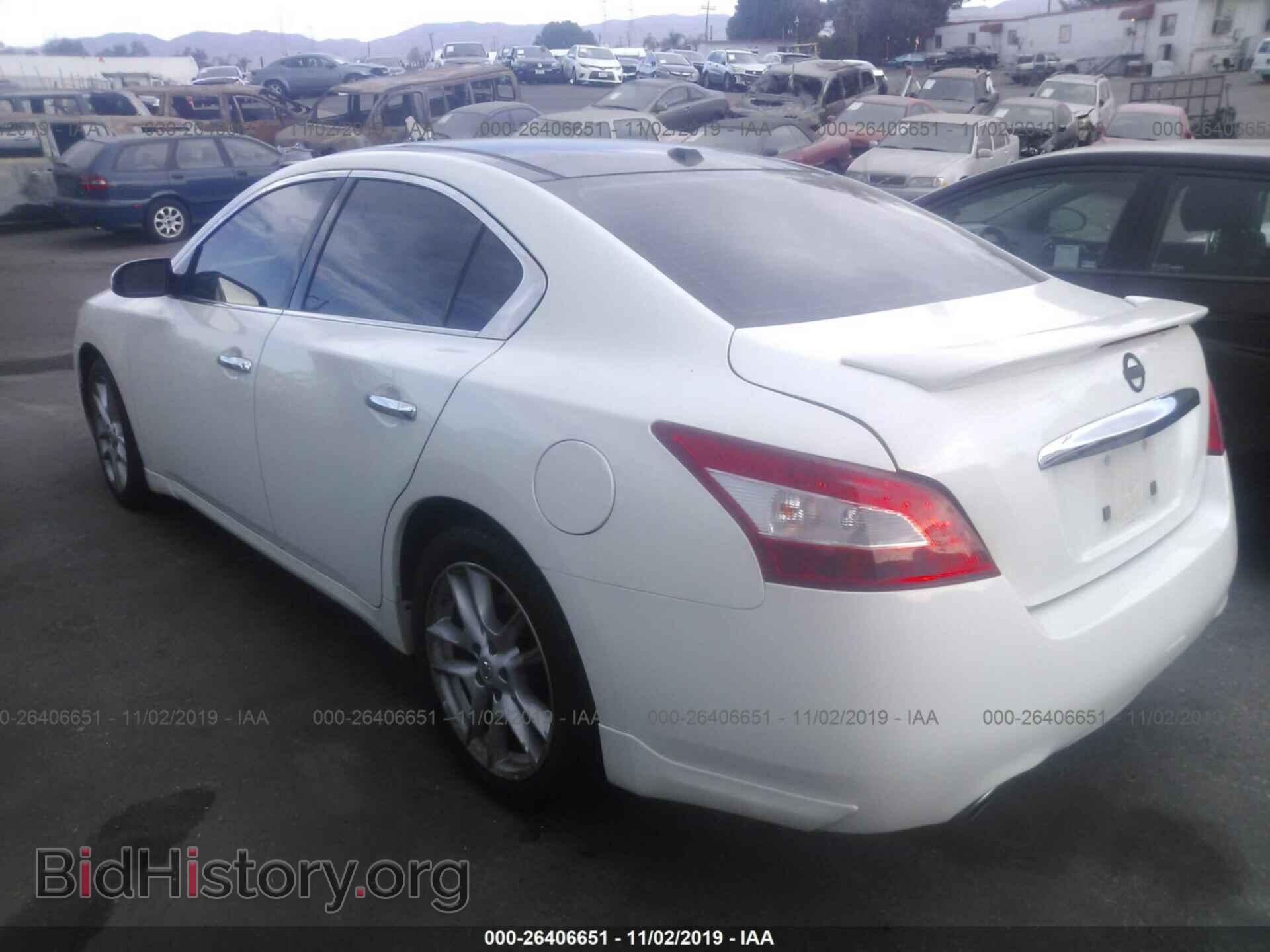 2011 NISSAN MAXIMA - VIN: 1N4AA5AP8BC830937 - Фото 3