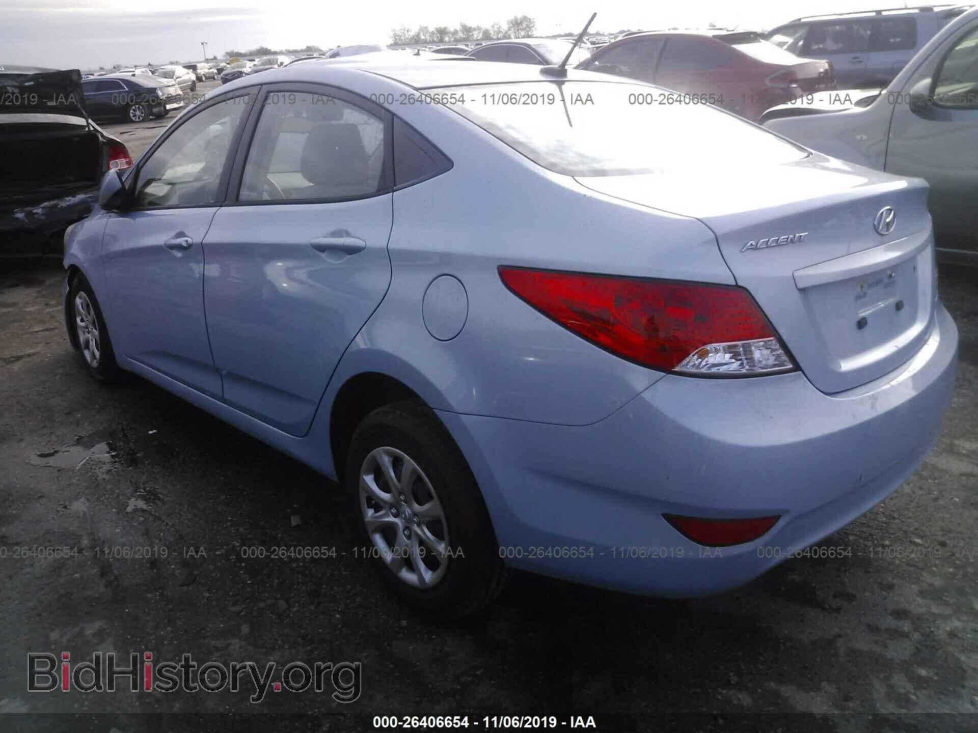 2013 HYUNDAI ACCENT - VIN: KMHCT4AE2DU475925 - Фото 3