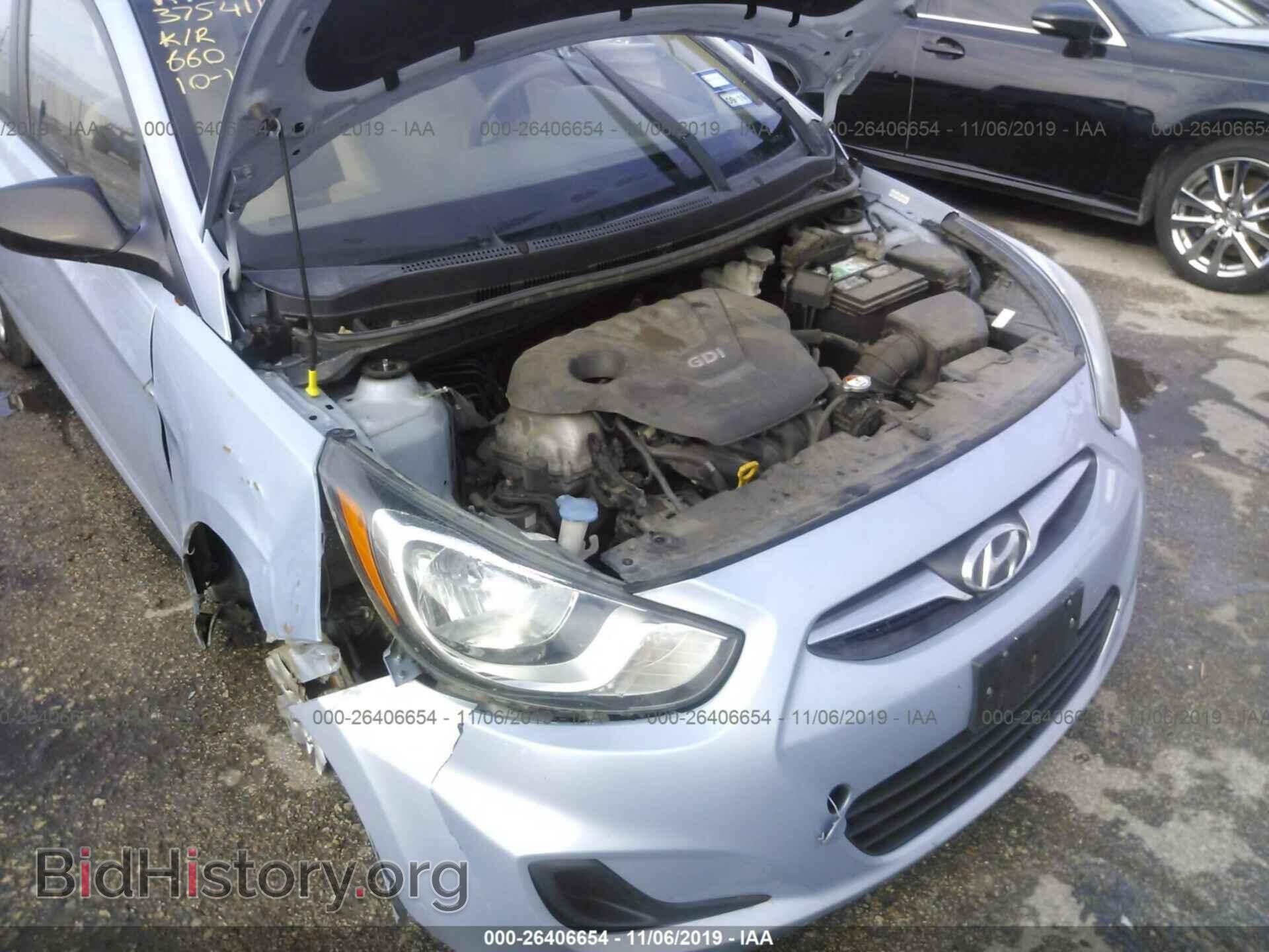 2013 HYUNDAI ACCENT - VIN: KMHCT4AE2DU475925 - Фото 6