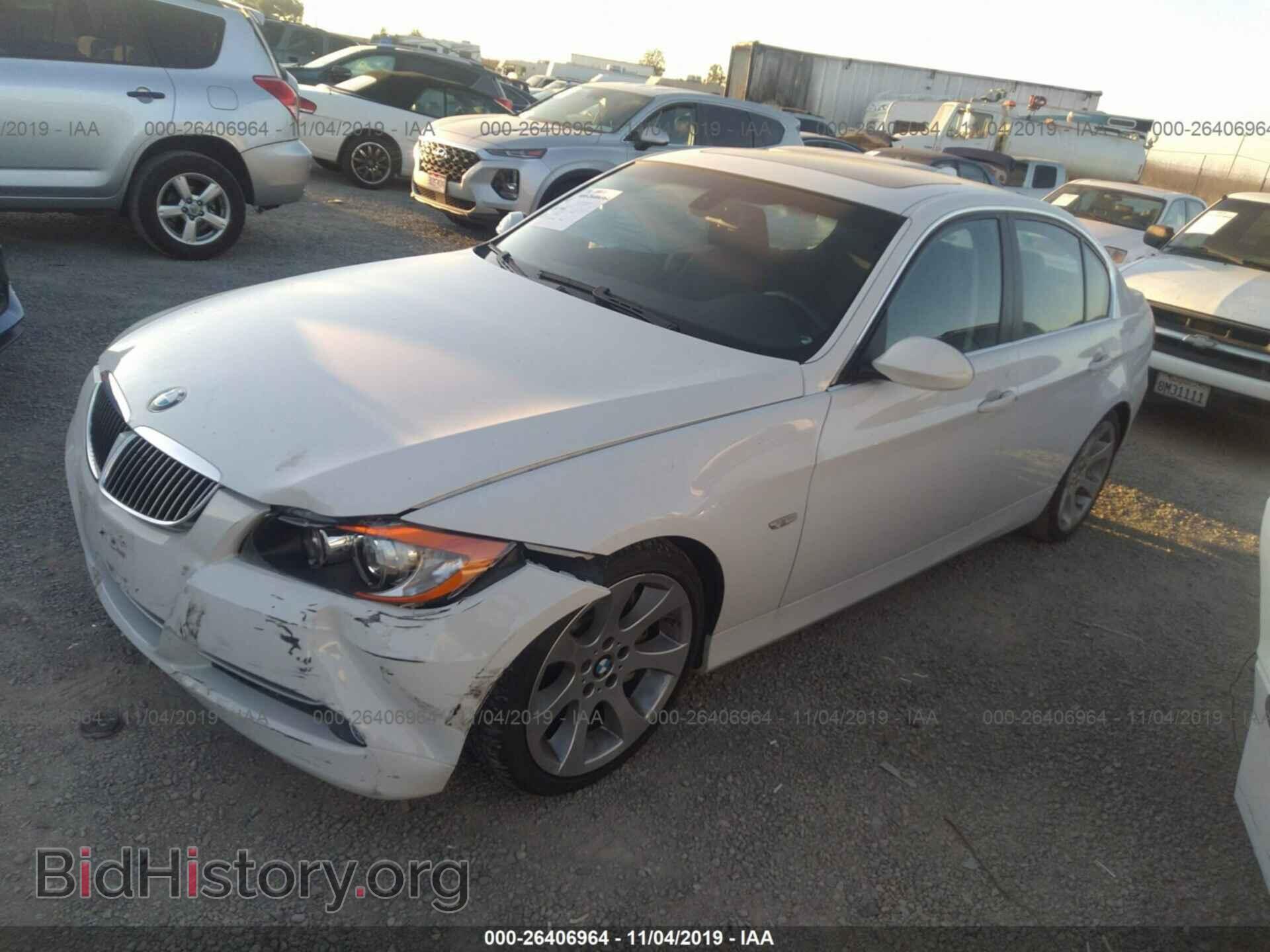 2008 BMW 335 - VIN: WBAVB73578KY63049 - Фото 2