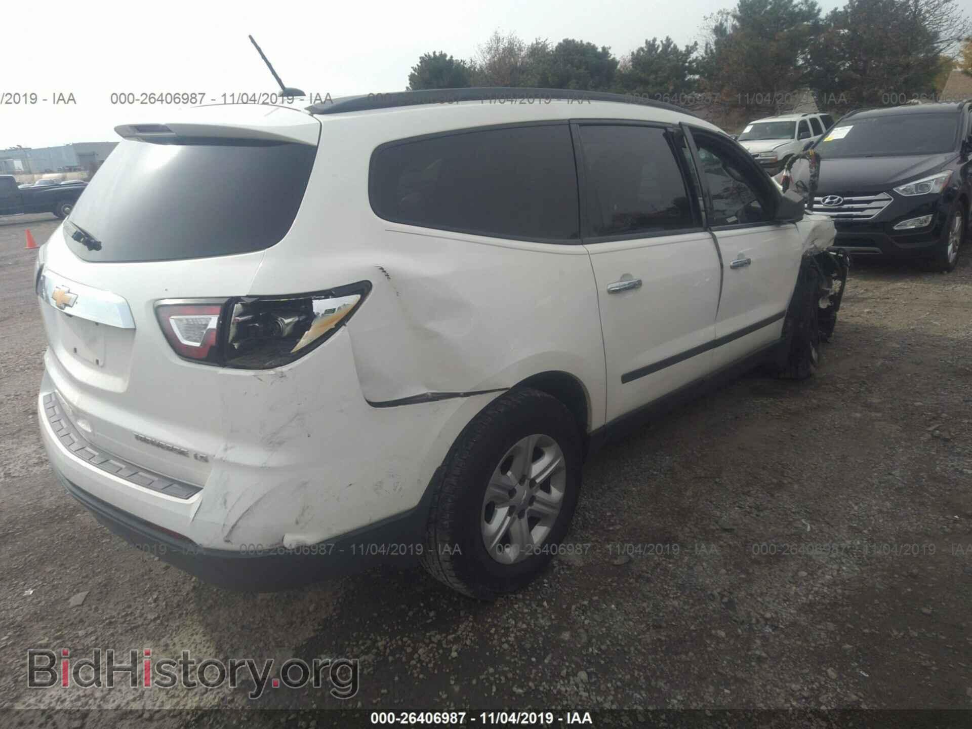 2014 CHEVROLET TRAVERSE - VIN: 1GNKRFED7EJ197996 - Фото 4
