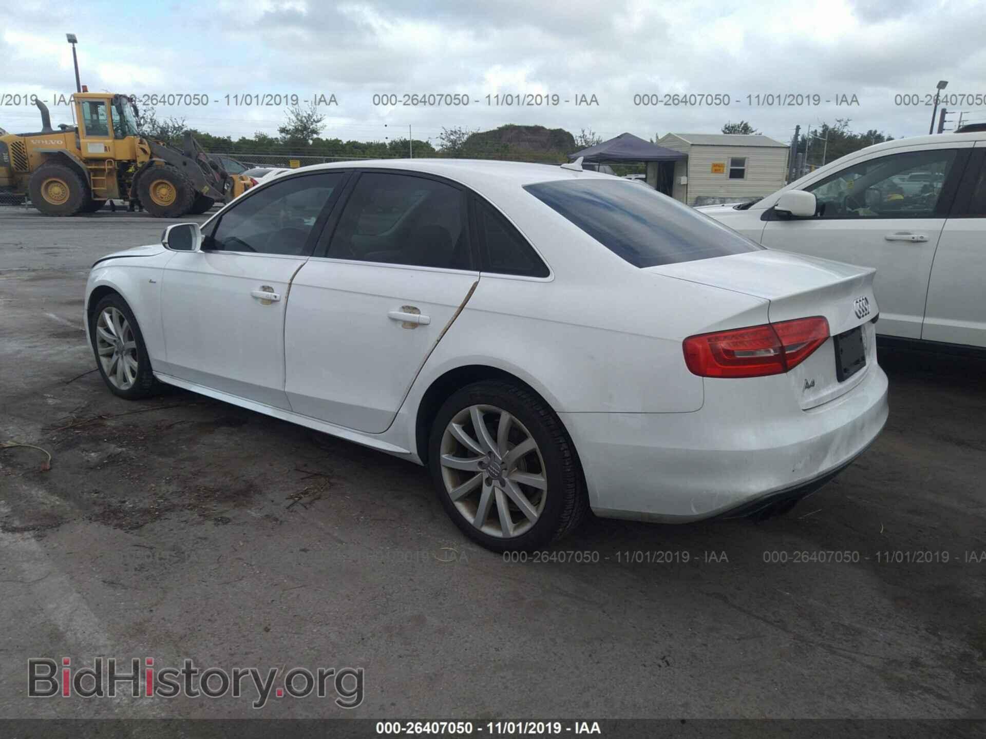 2014 AUDI A4 - VIN: WAUAFAFL5EA063961 - Photo 3