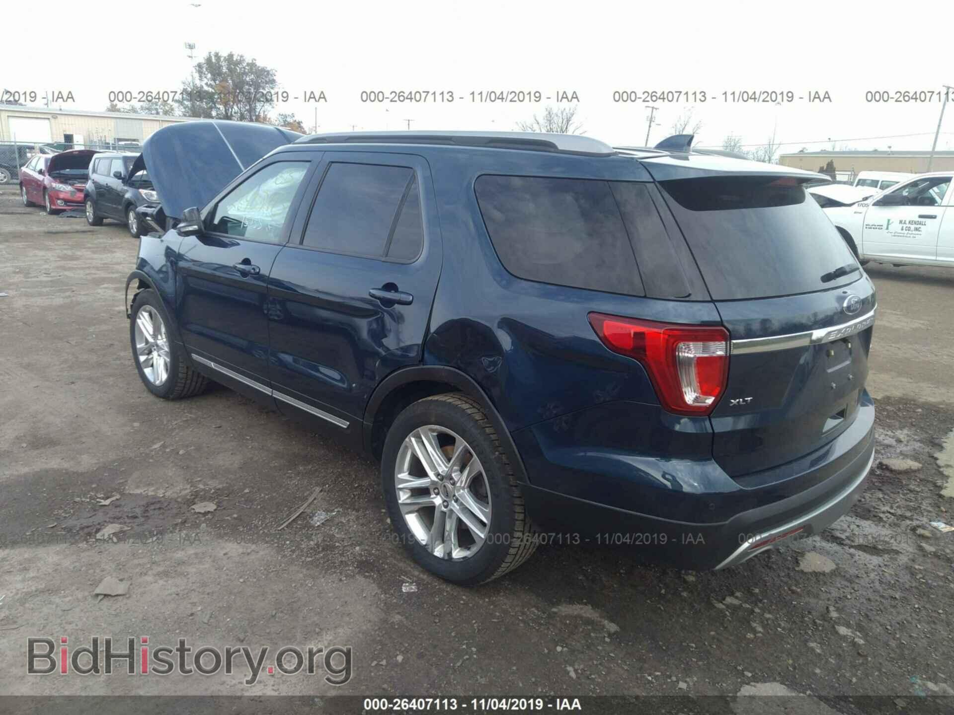 2017 FORD EXPLORER - VIN: 1FM5K8D86HGA98352 - Фото 3