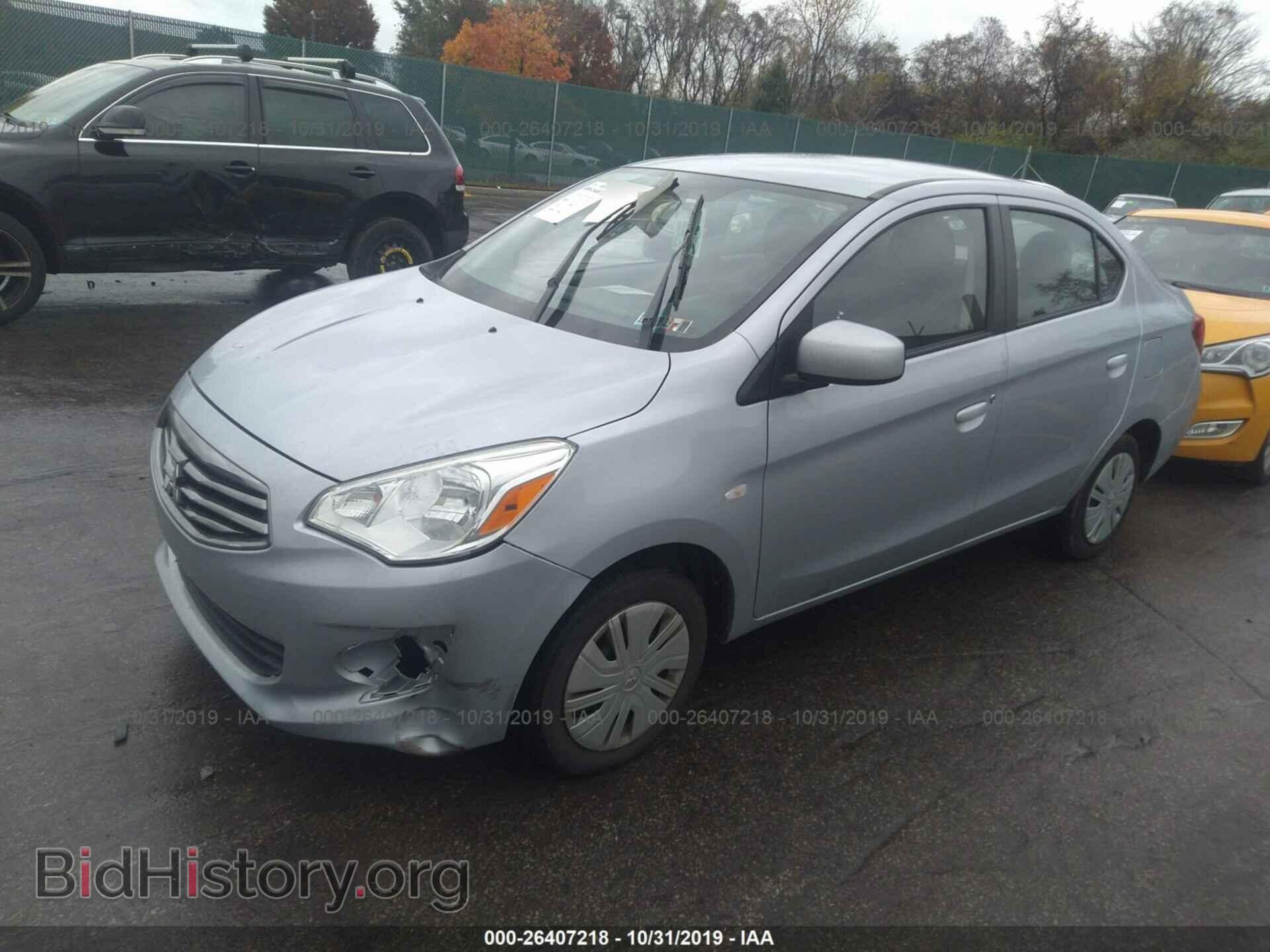 2018 MITSUBISHI MIRAGE - VIN: ML32F3FJ9JHF15080 - Фото 2