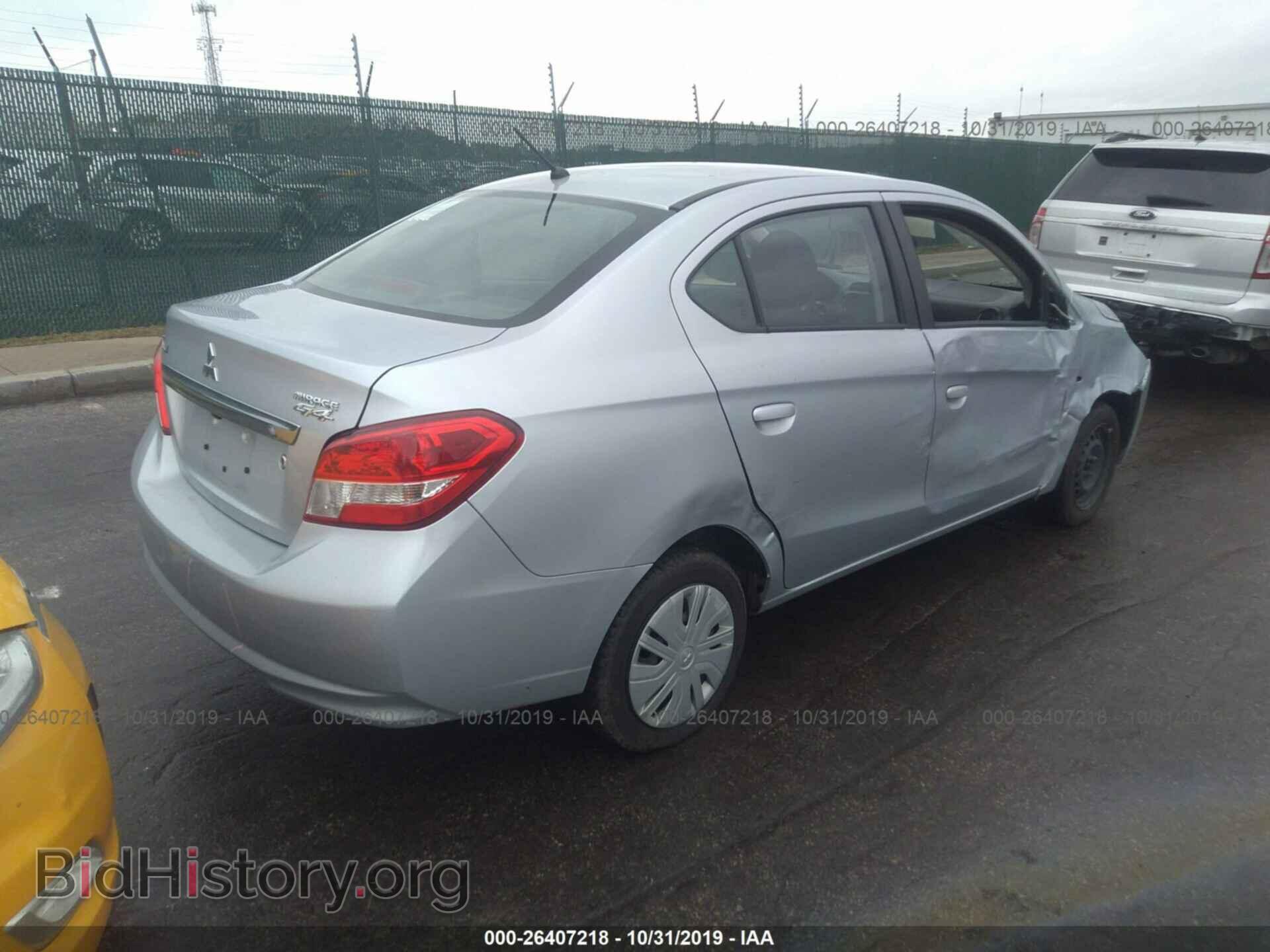 2018 MITSUBISHI MIRAGE - VIN: ML32F3FJ9JHF15080 - Фото 4