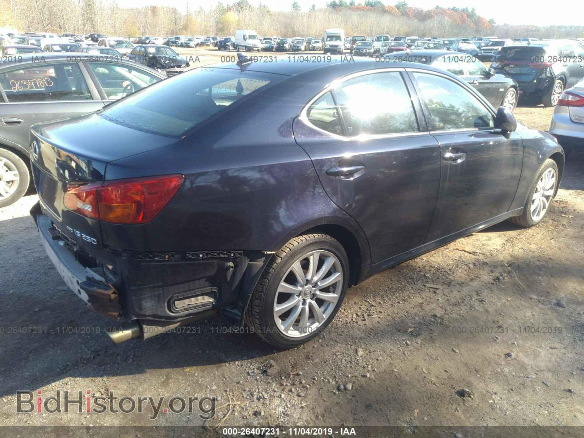 2007 LEXUS IS - VIN: JTHCK262475008125 - Фото 4
