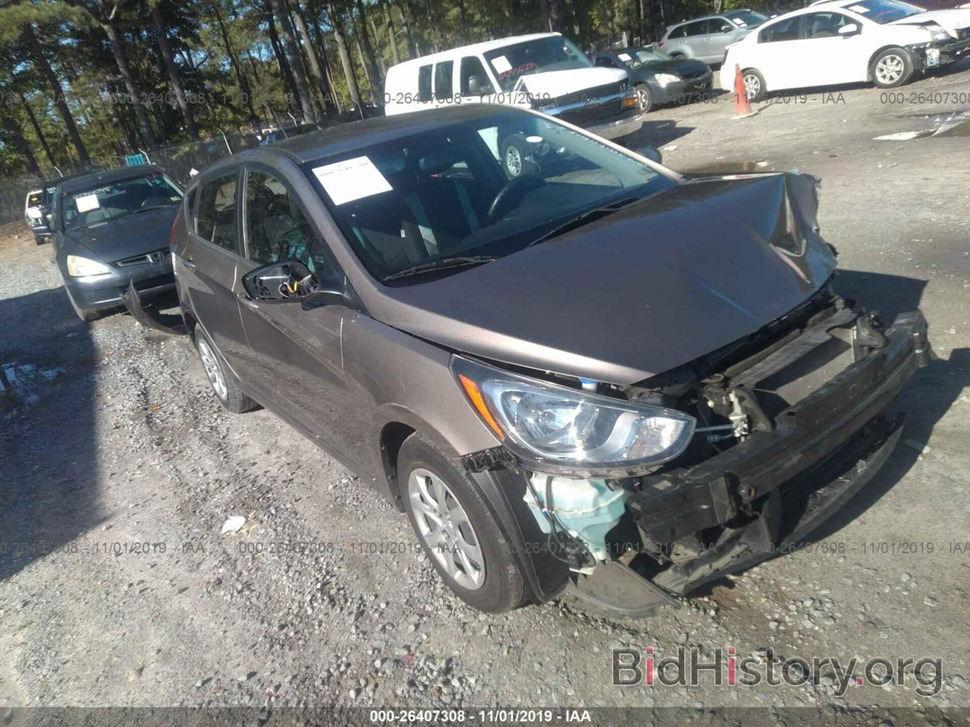 Photo KMHCT5AE0EU188722 - HYUNDAI ACCENT 2014