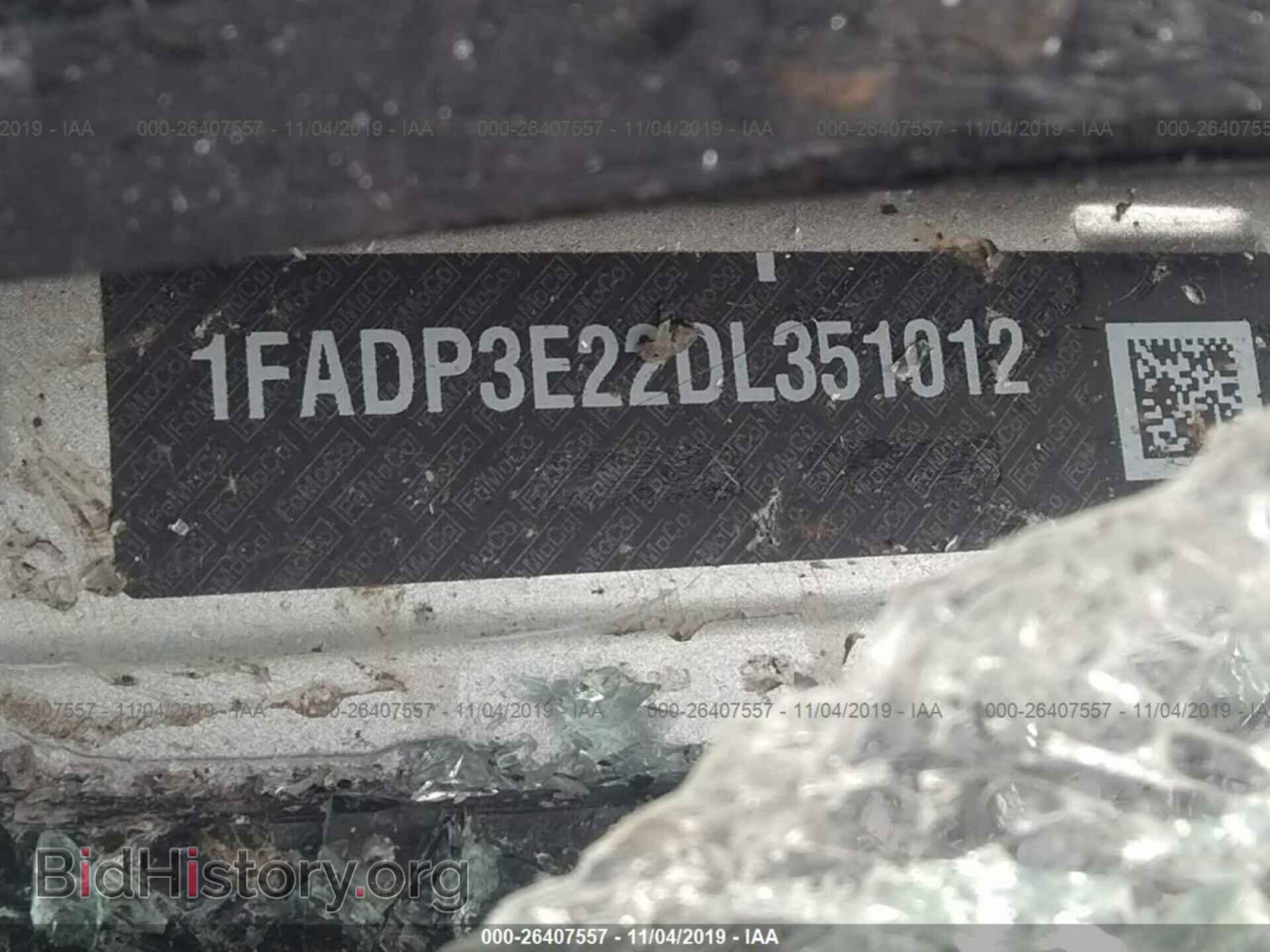 2013 FORD FOCUS - VIN: 1FADP3E22DL351012 - Фото 9