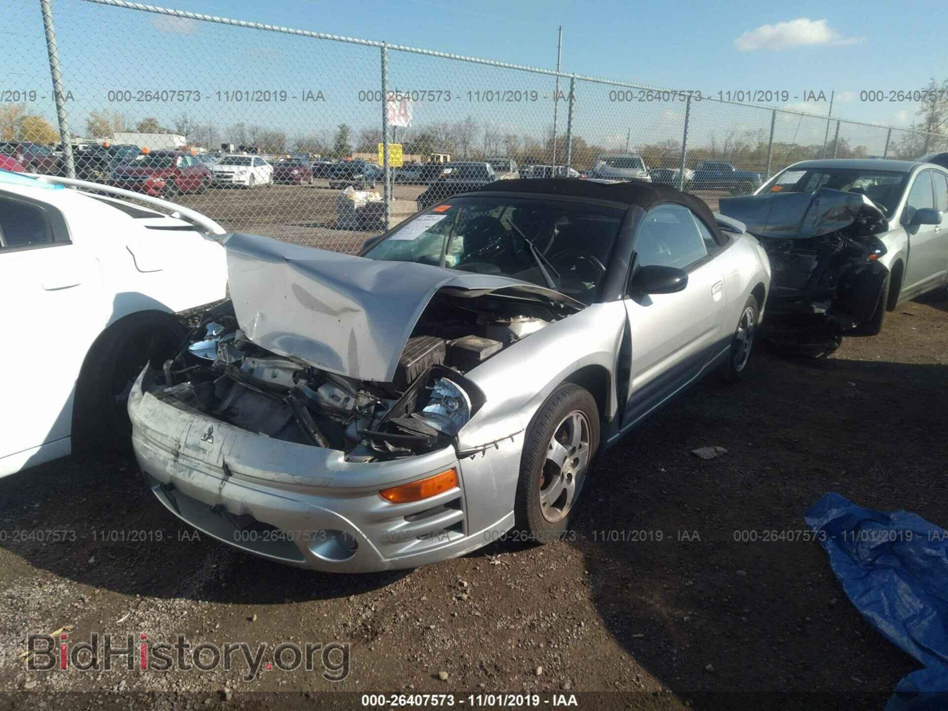 2003 MITSUBISHI ECLIPSE - VIN: 4A3AE45G53E170586 - Photo 2