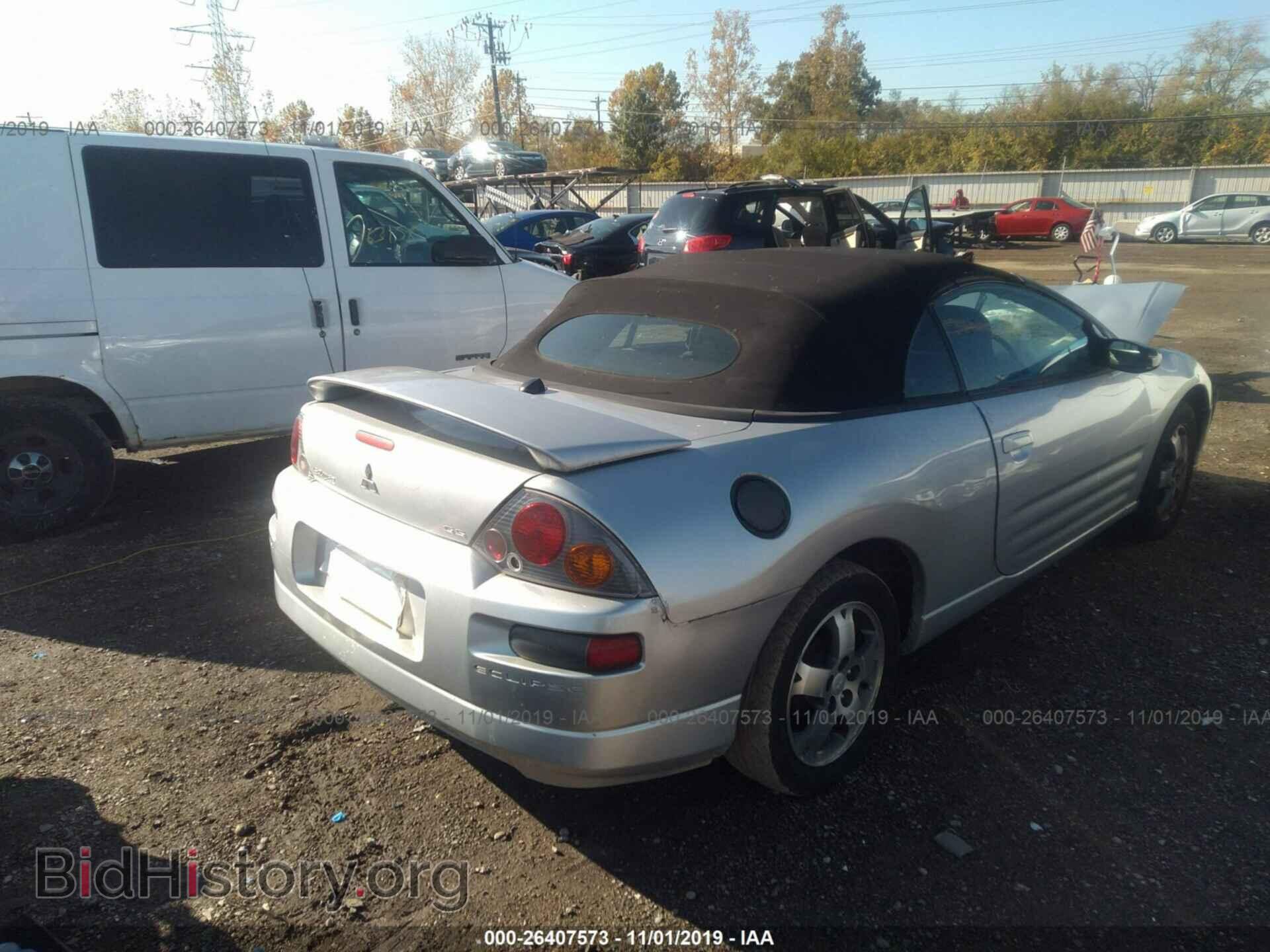 2003 MITSUBISHI ECLIPSE - VIN: 4A3AE45G53E170586 - Photo 4