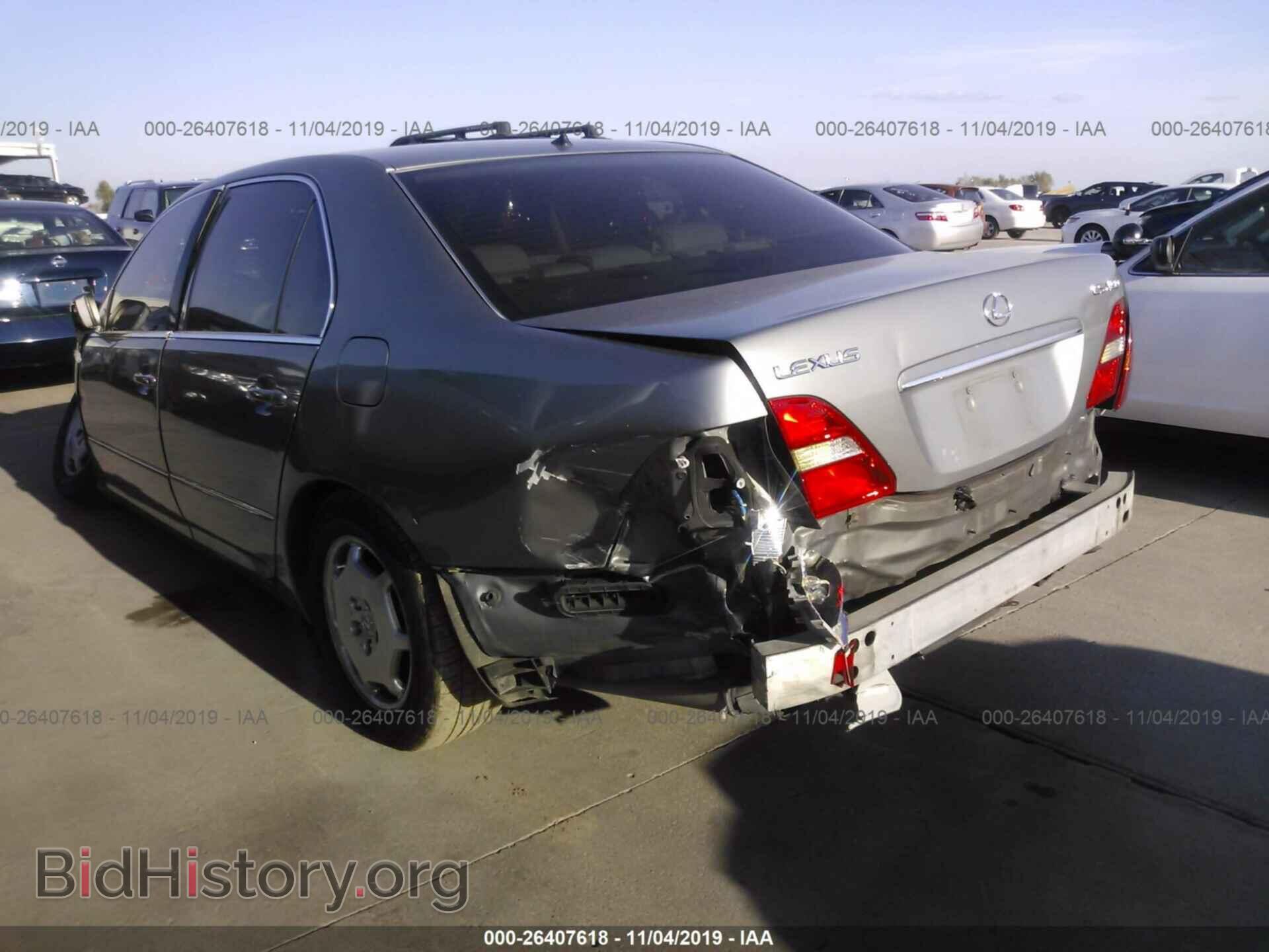 2002 LEXUS LS - VIN: JTHBN30F720084416 - Photo 3