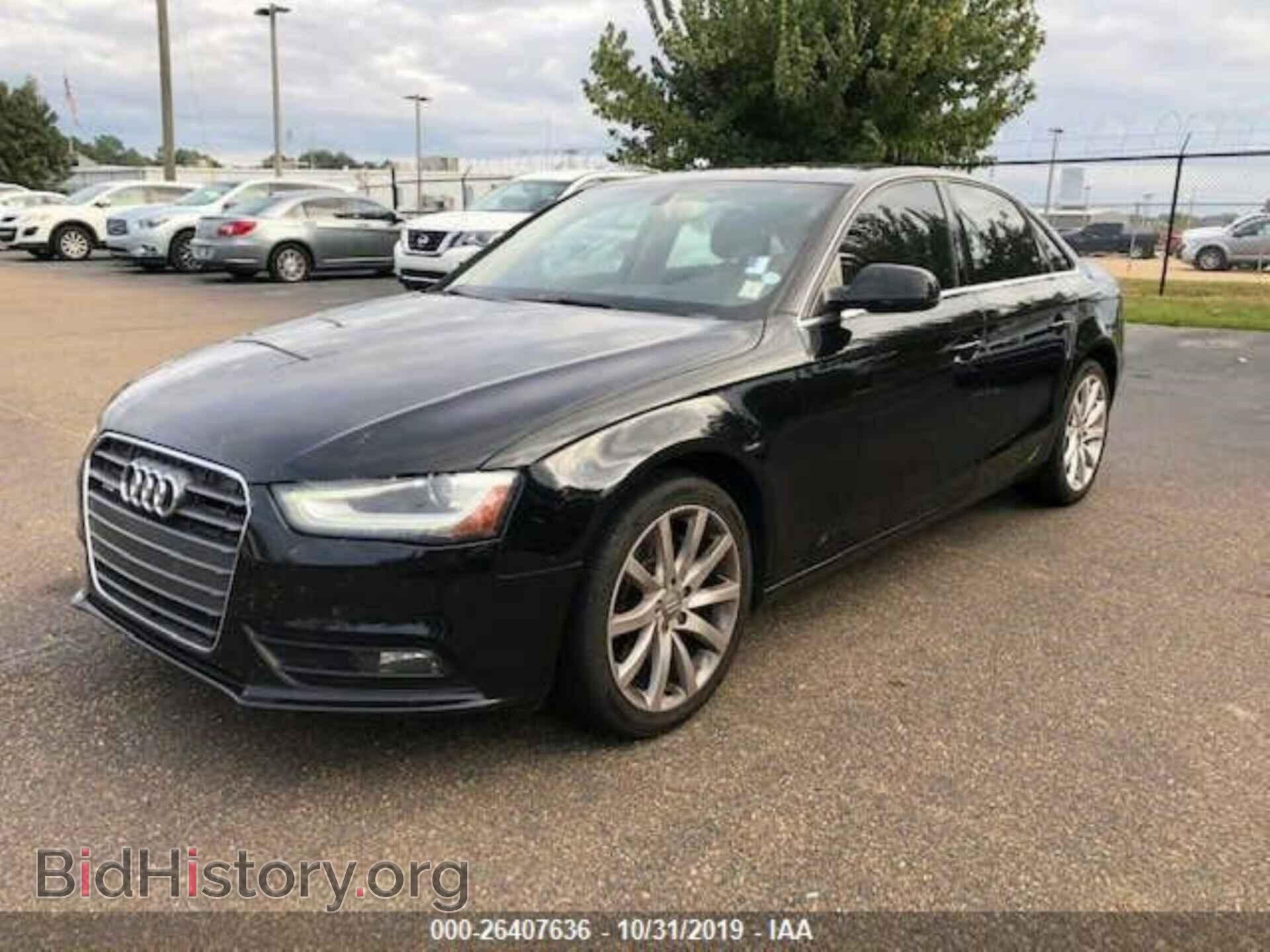 2013 AUDI A4 - VIN: WAUFFAFL0DN014387 - Photo 2