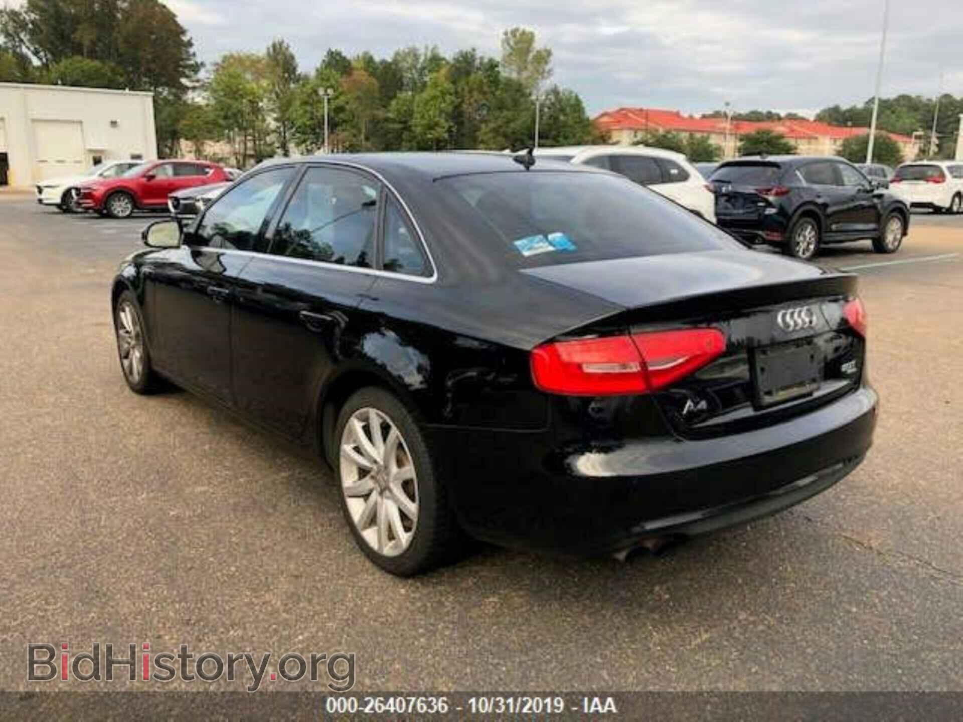 2013 AUDI A4 - VIN: WAUFFAFL0DN014387 - Photo 3