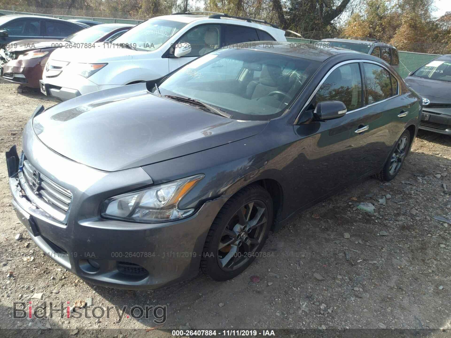 2012 NISSAN MAXIMA - VIN: 1N4AA5AP1CC815214 - Фото 2