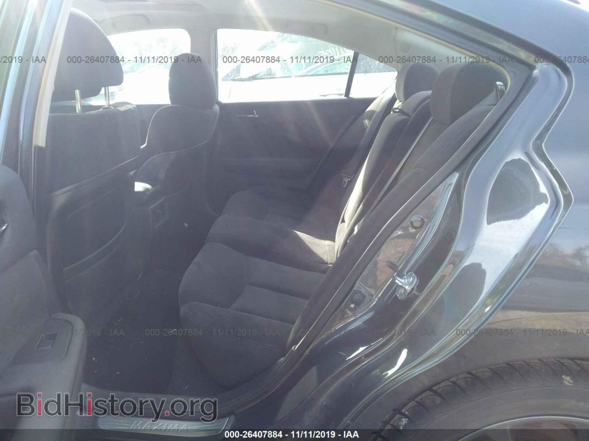 2012 NISSAN MAXIMA - VIN: 1N4AA5AP1CC815214 - Фото 8