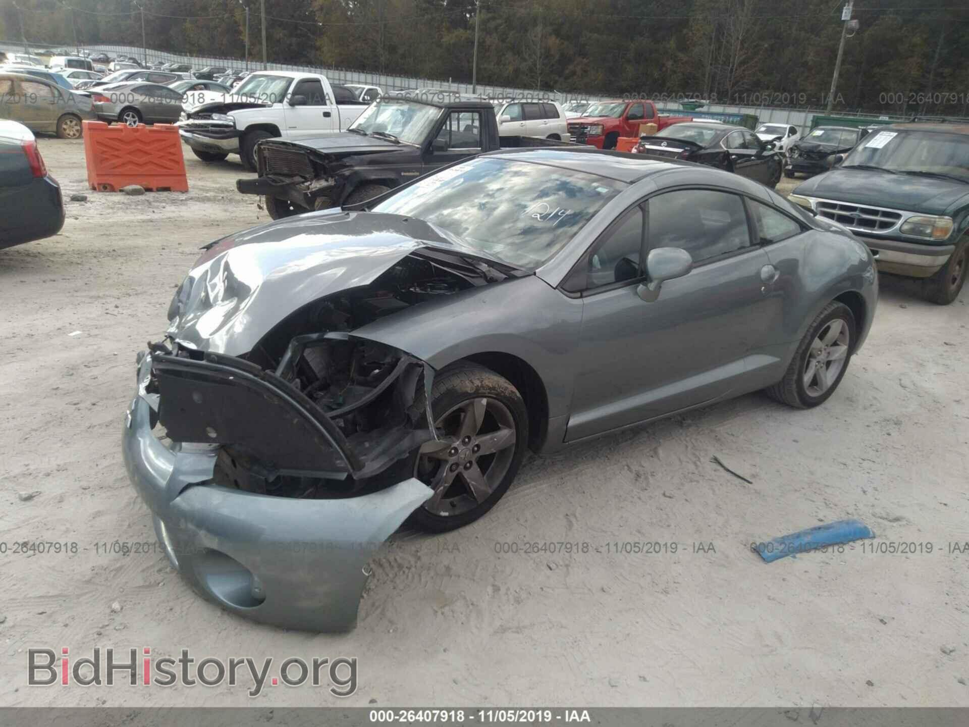 2007 MITSUBISHI ECLIPSE - VIN: 4A3AK24F87E021214 - Photo 2