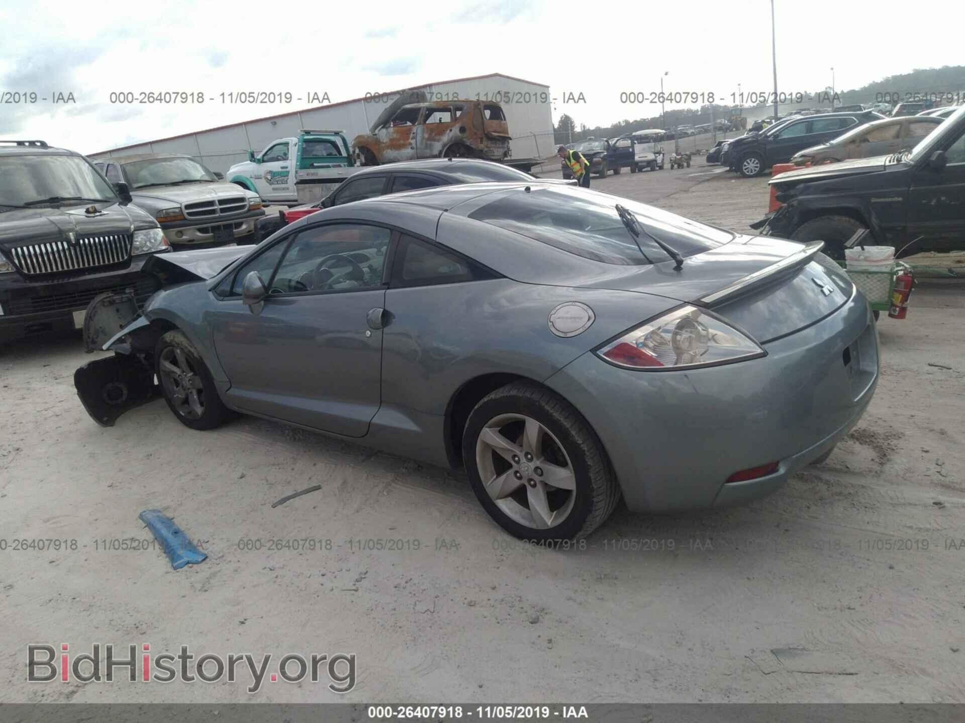 2007 MITSUBISHI ECLIPSE - VIN: 4A3AK24F87E021214 - Photo 3