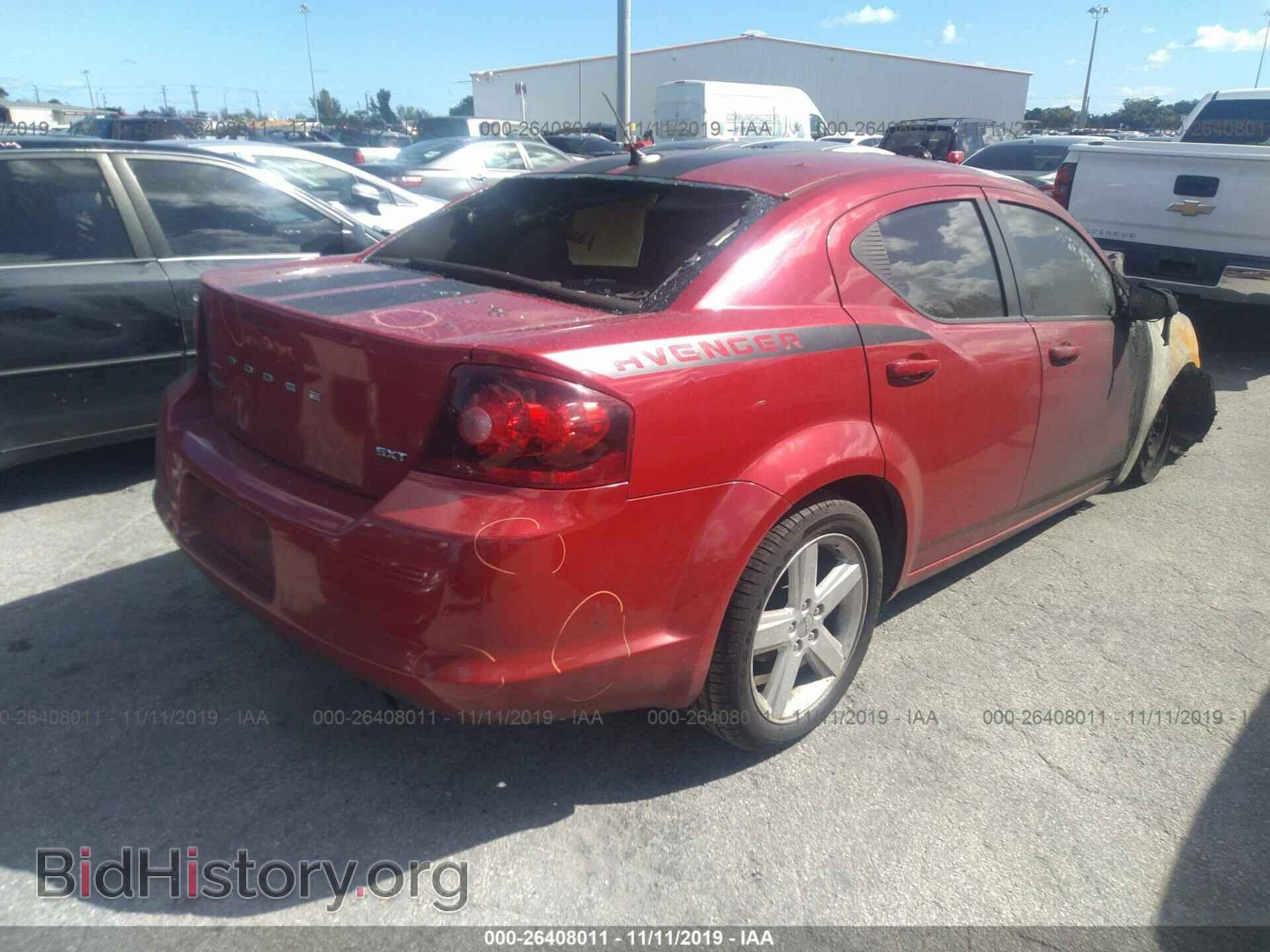 2013 DODGE AVENGER - VIN: 1C3CDZCB1DN661424 - Photo 4