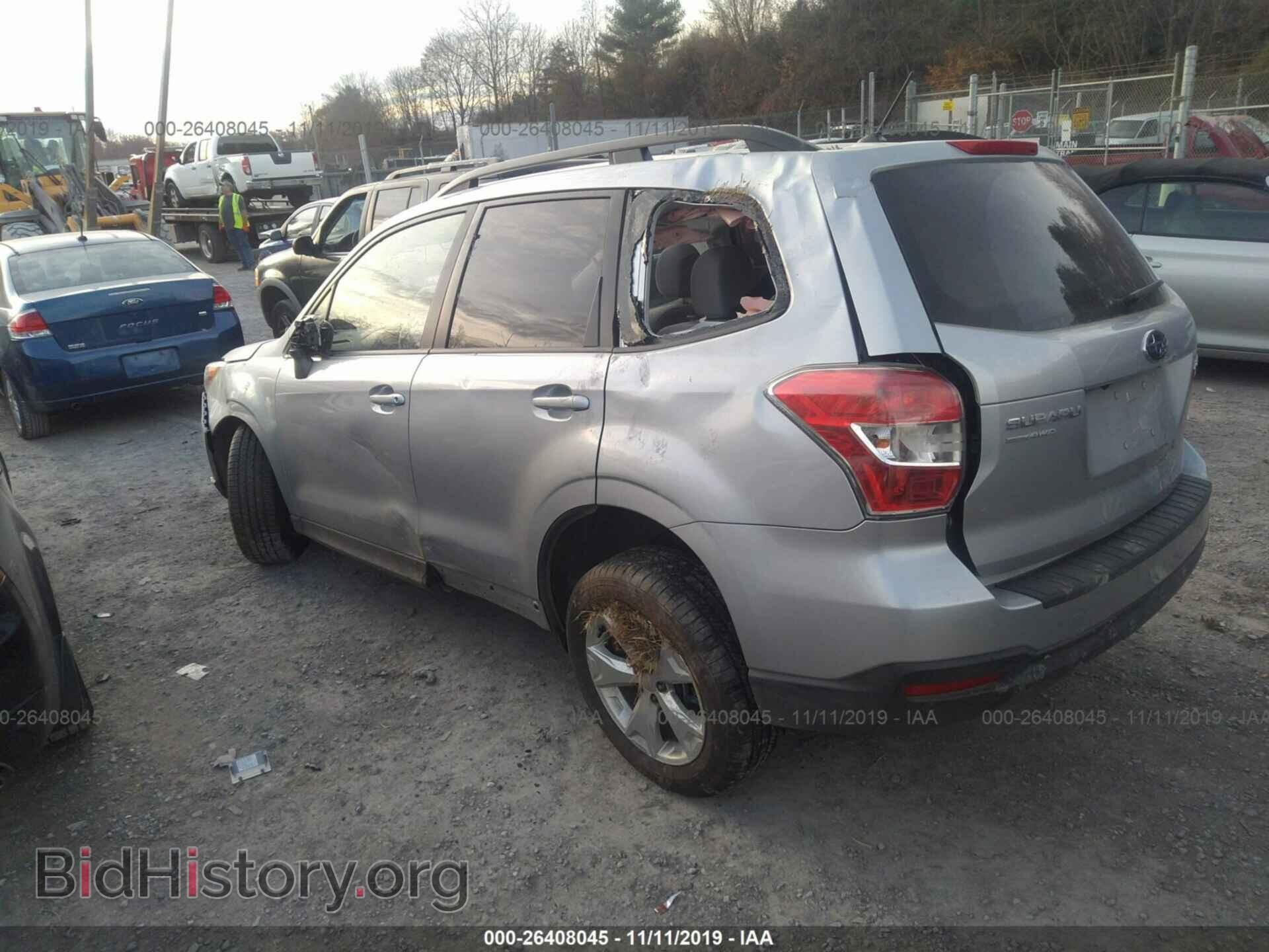2014 SUBARU FORESTER - VIN: JF2SJAEC0EH421399 - Фото 3