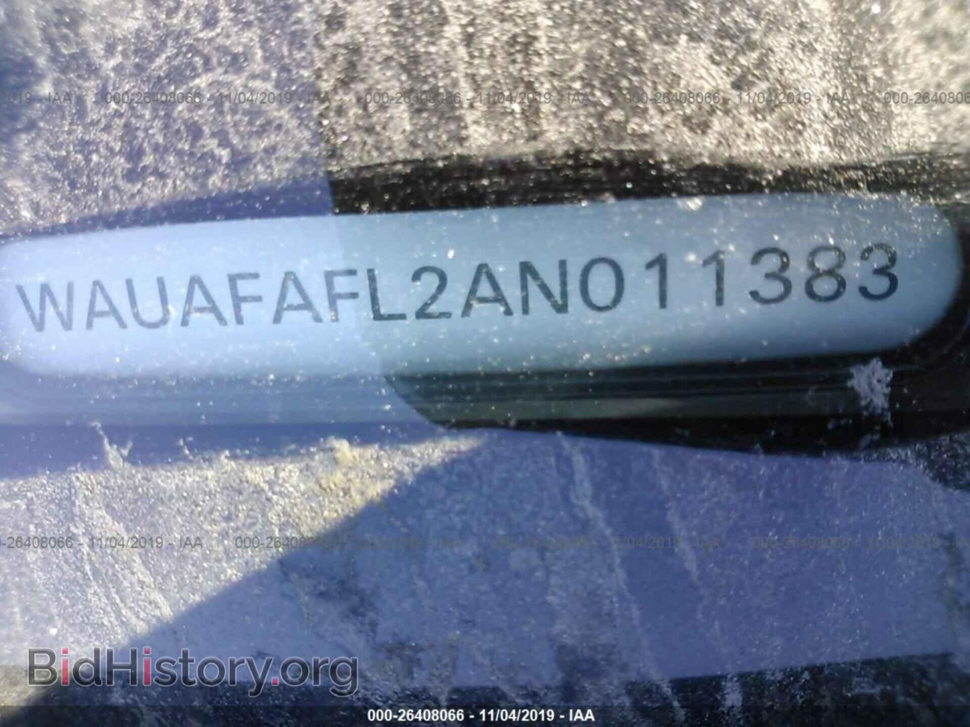2010 AUDI A4 - VIN: WAUAFAFL2AN011383 - Фото 9