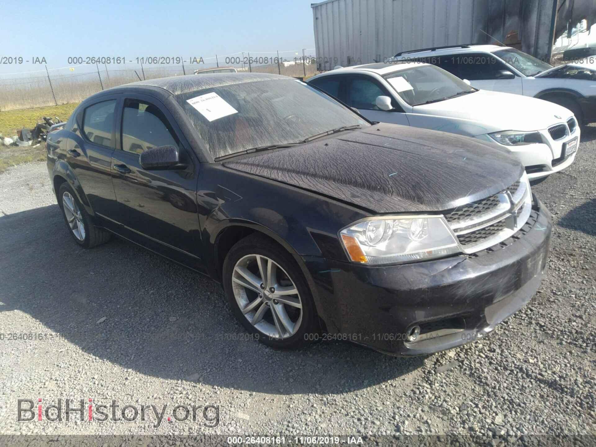 Фотография 1C3CDZEG2CN327863 - DODGE AVENGER 2012