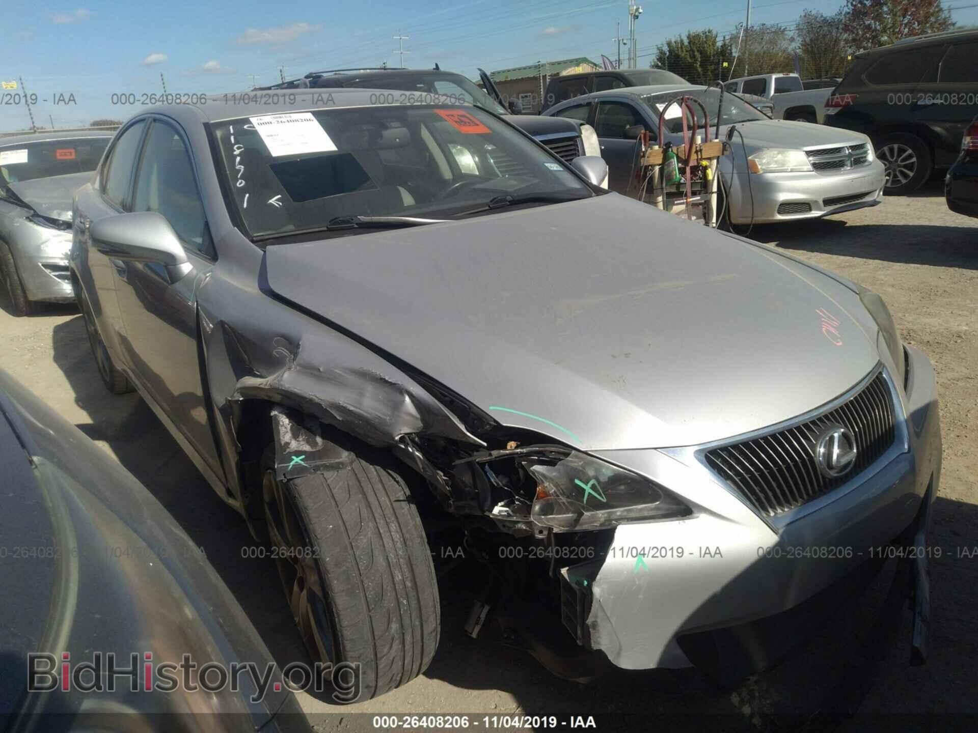 Photo JTHBF5C23C5160736 - LEXUS IS 2012
