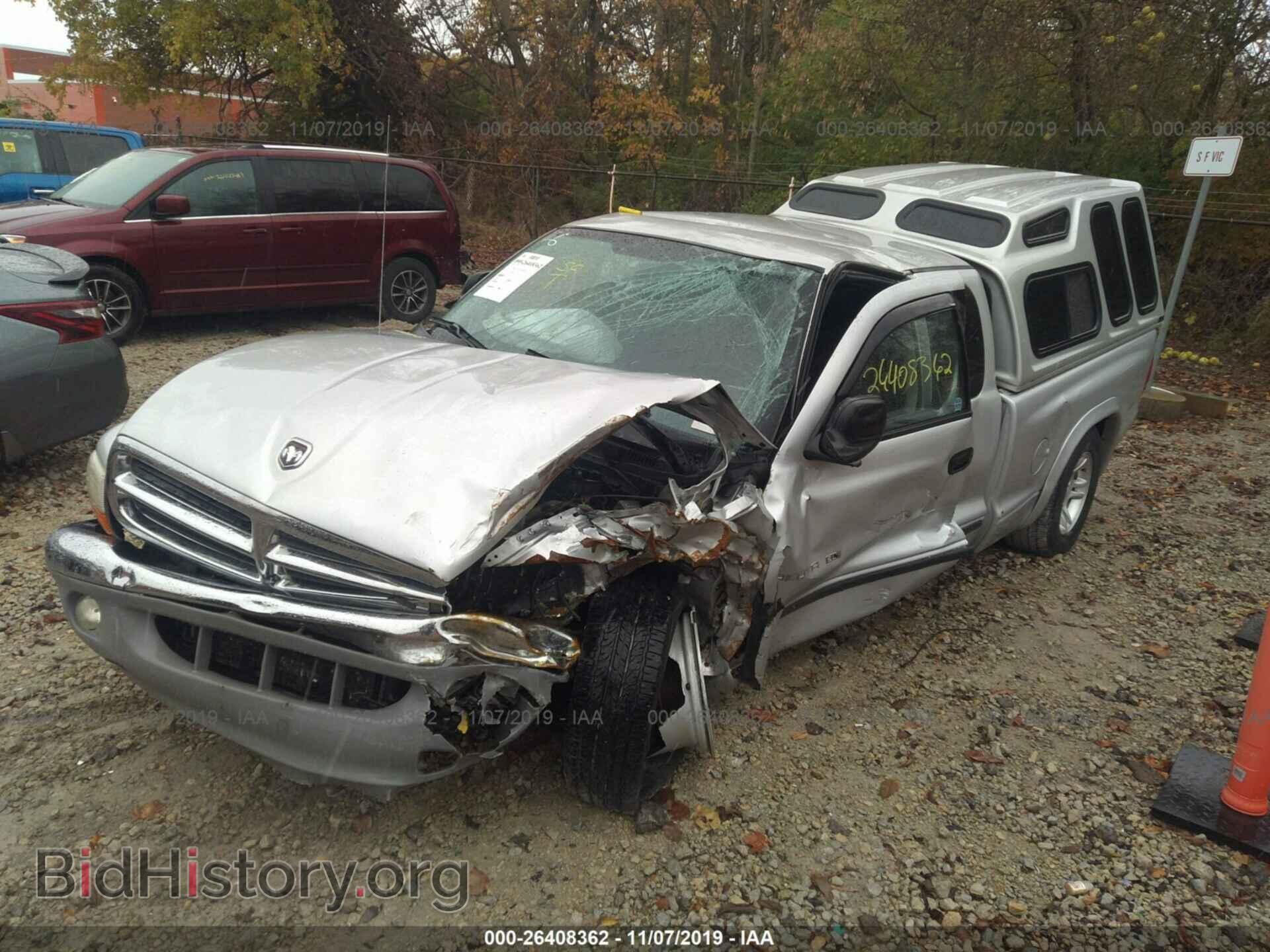 2002 DODGE DAKOTA - VIN: 1B7GL42XX2S556914 - Фото 2