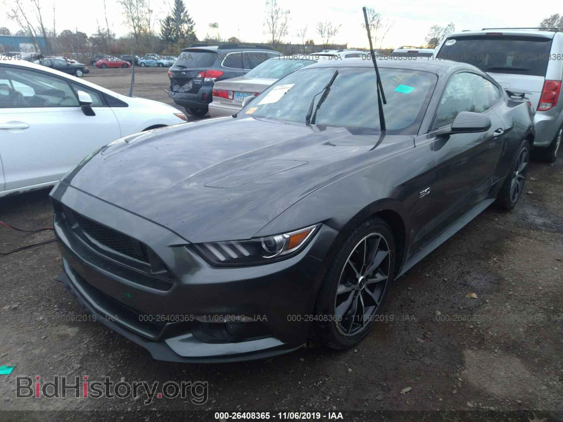 2016 FORD MUSTANG - VIN: 1FA6P8CF4G5256097 - Фото 2