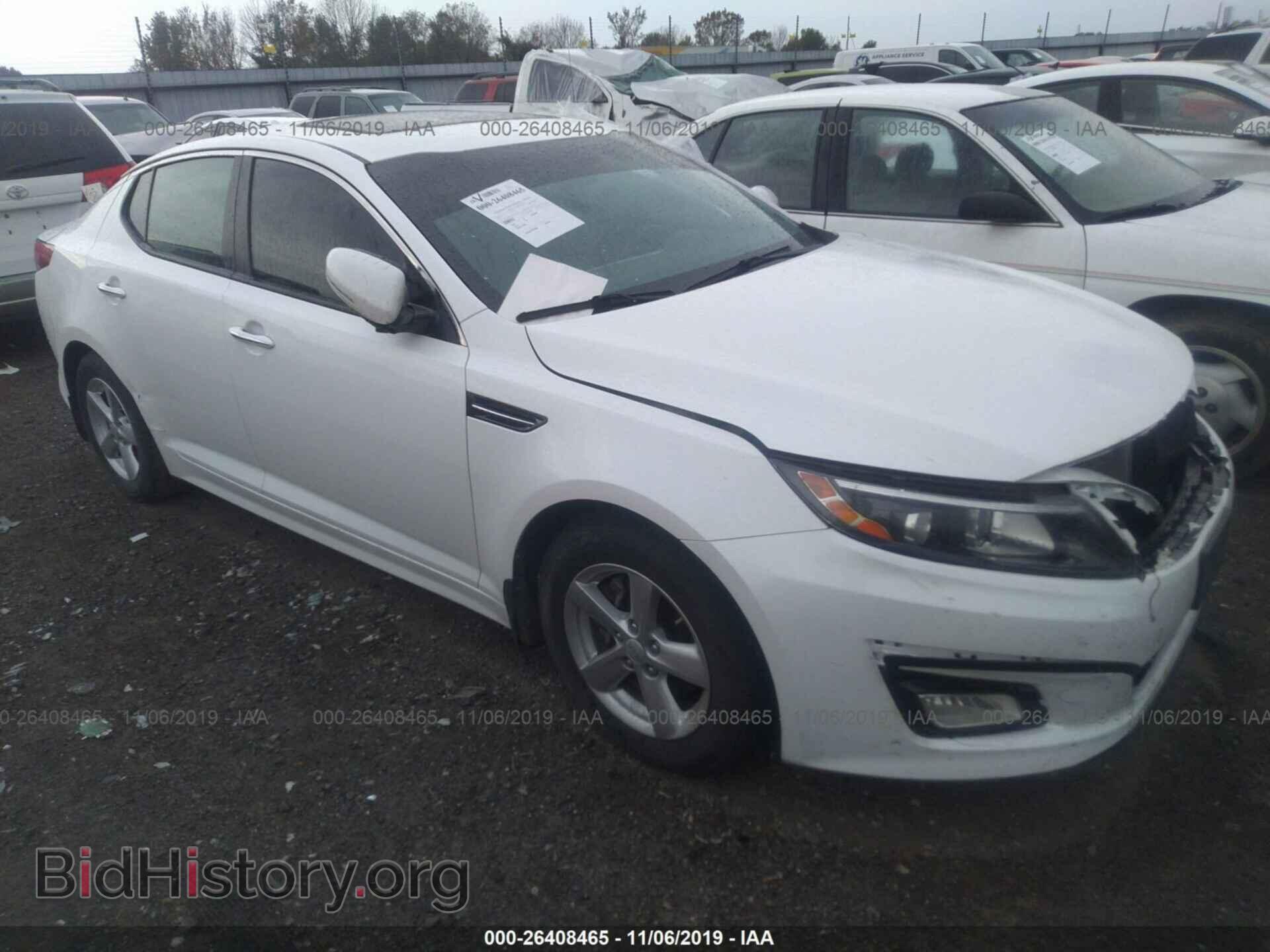 Фотография KNAGM4A70F5559529 - KIA OPTIMA 2015