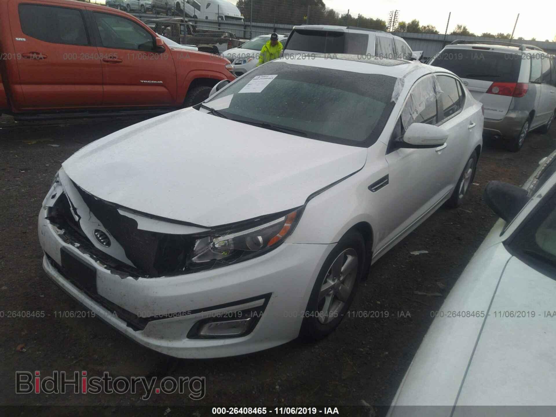 2015 KIA OPTIMA - VIN: KNAGM4A70F5559529 - Photo 2