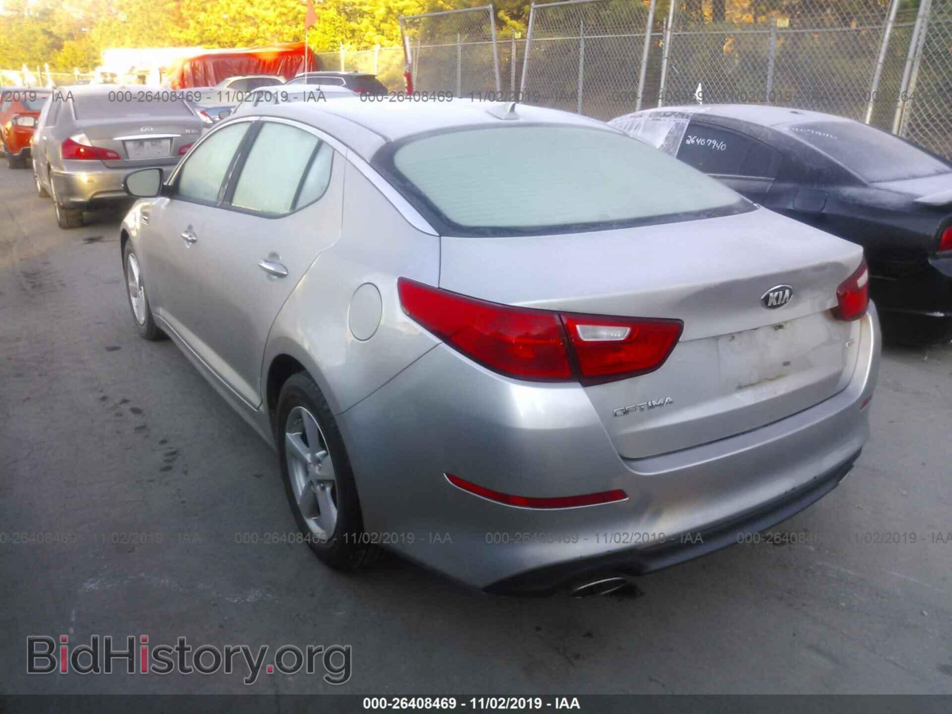2015 KIA OPTIMA - VIN: KNAGM4A73F5584537 - Фото 3