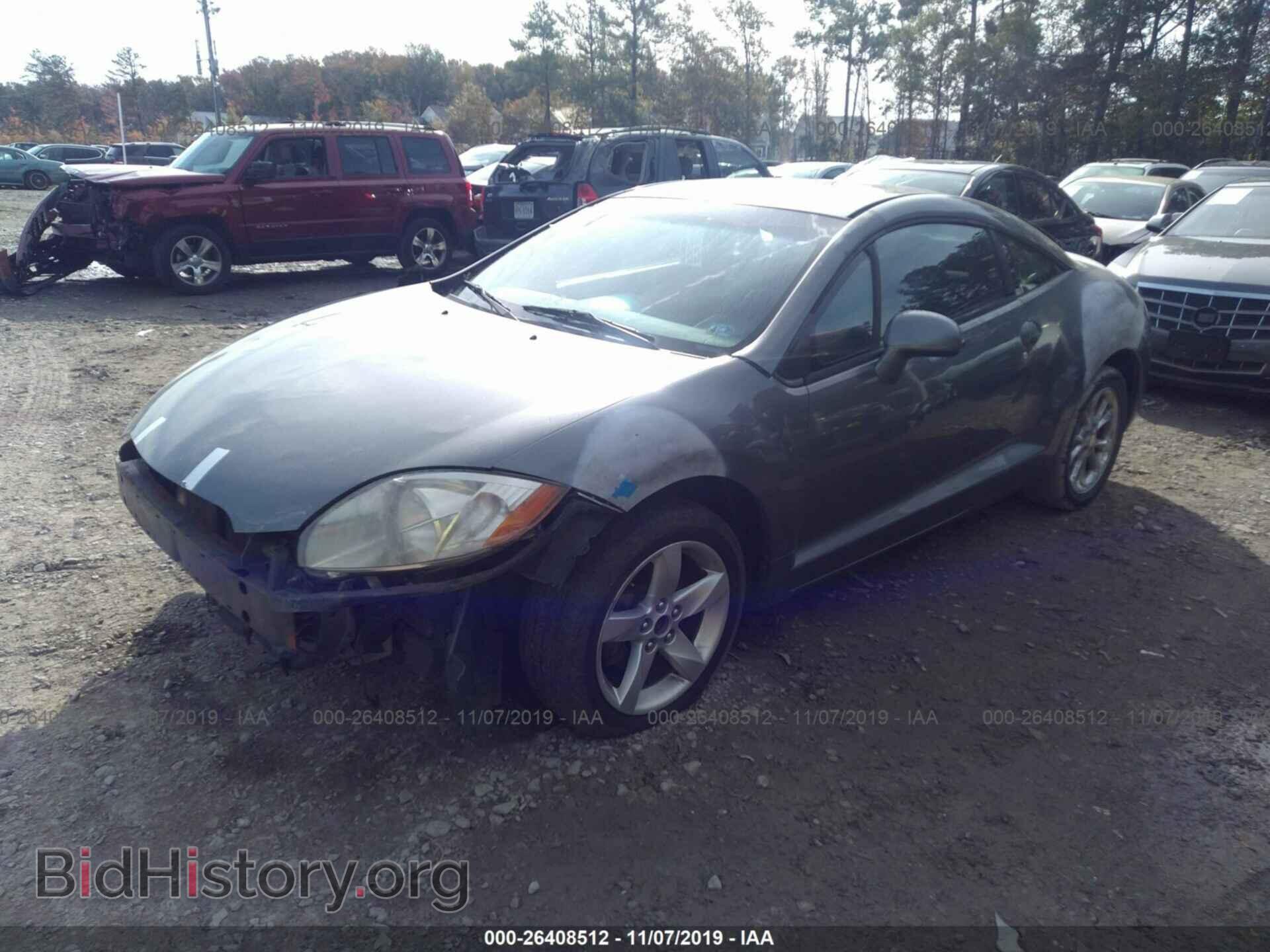 2006 MITSUBISHI ECLIPSE - VIN: 4A3AK24F26E055874 - Фото 2