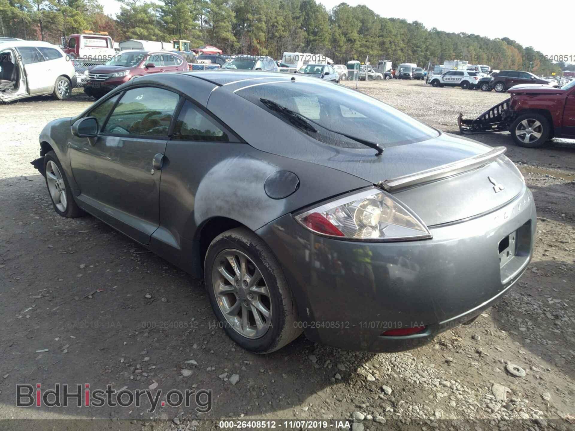 2006 MITSUBISHI ECLIPSE - VIN: 4A3AK24F26E055874 - Фото 3