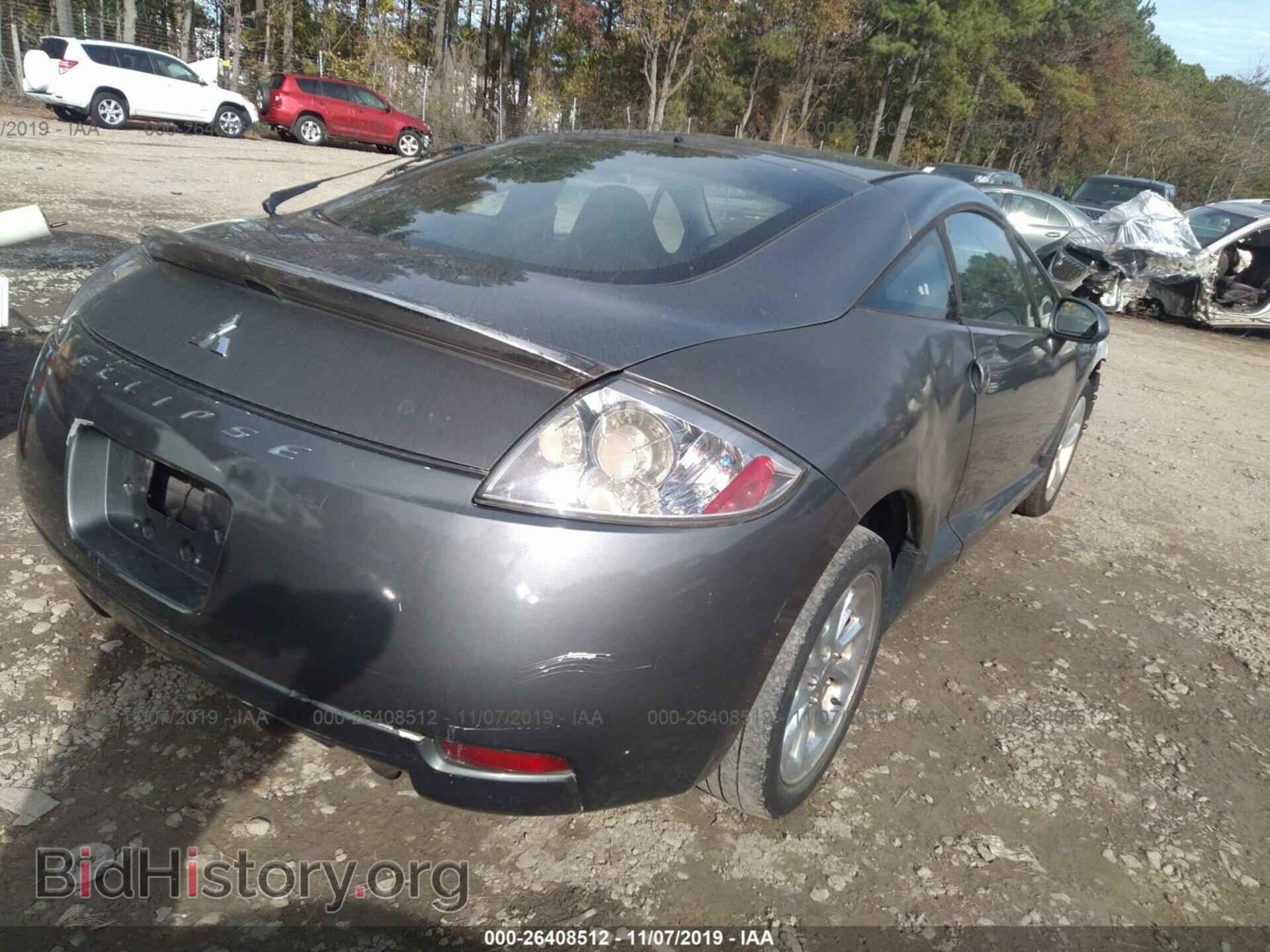 2006 MITSUBISHI ECLIPSE - VIN: 4A3AK24F26E055874 - Фото 4