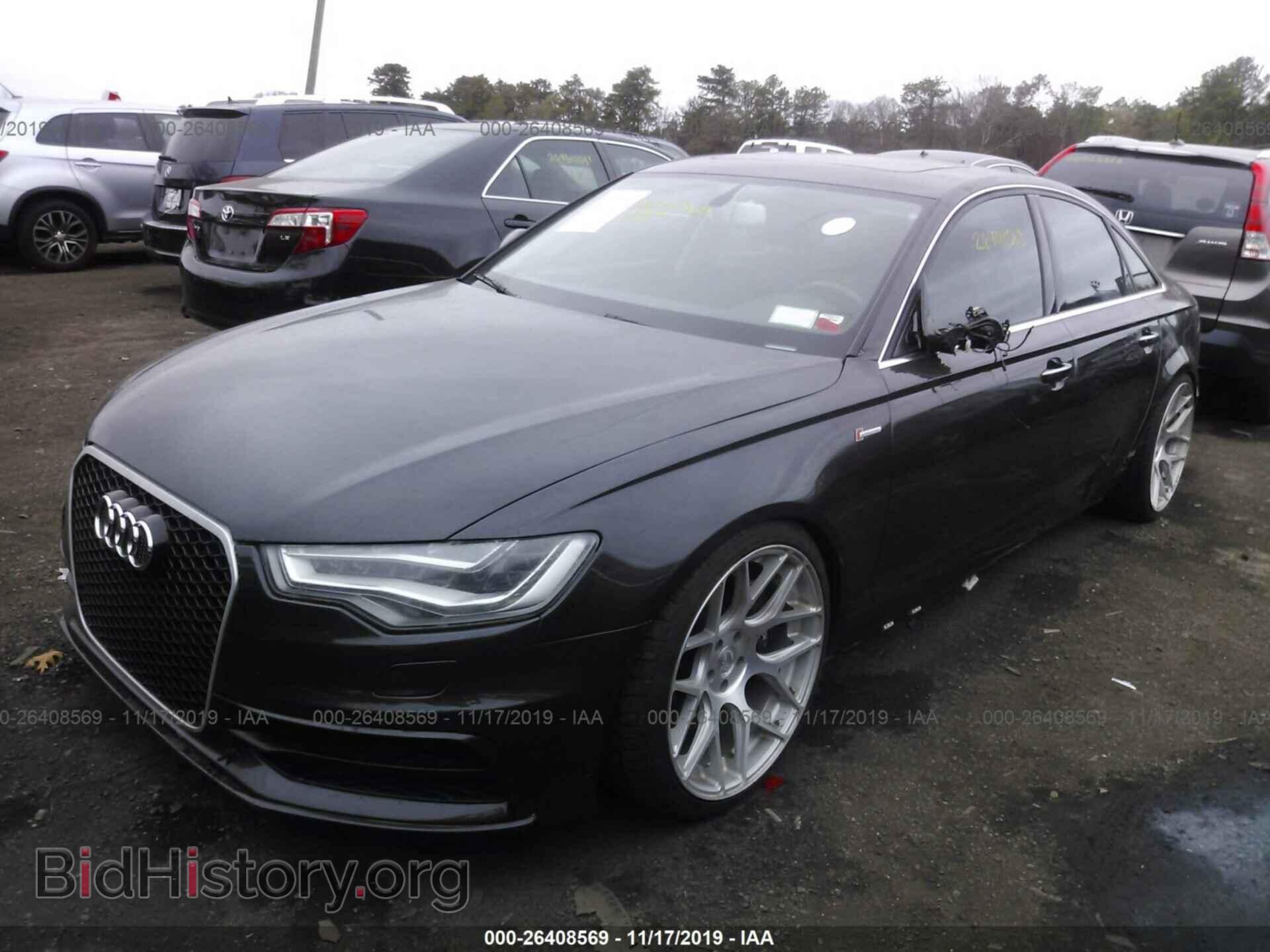 2013 AUDI A6 - VIN: WAUGGAFC4DN106068 - Photo 2
