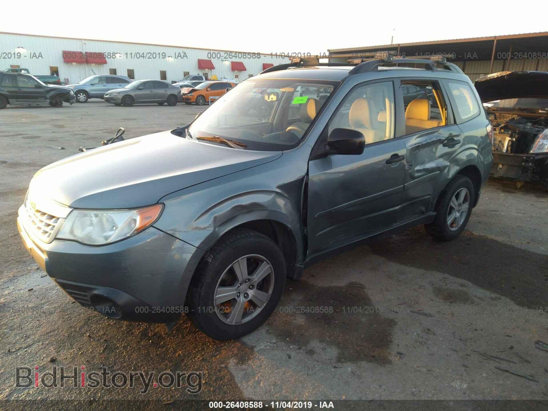2012 SUBARU FORESTER - VIN: JF2SHBBC7CH460249 - Фото 2