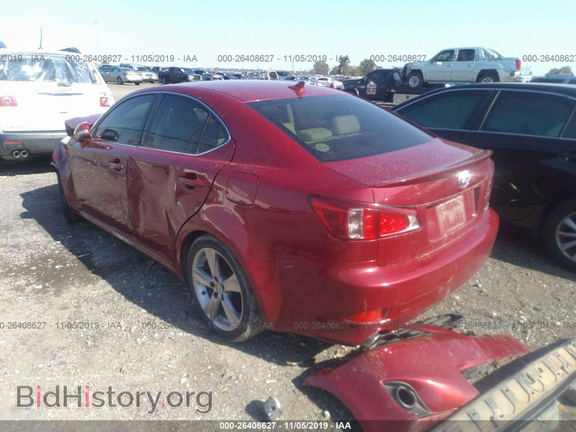 2012 LEXUS IS - VIN: JTHBF5C21C5169158 - Фото 3