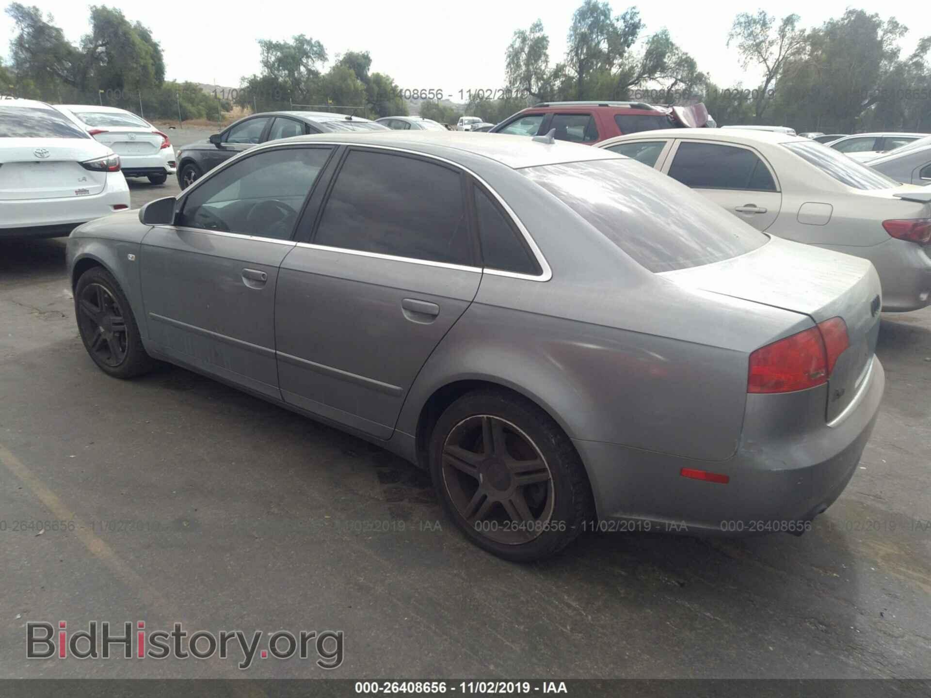 2007 AUDI A4 - VIN: WAUAF78E97A012161 - Фото 3