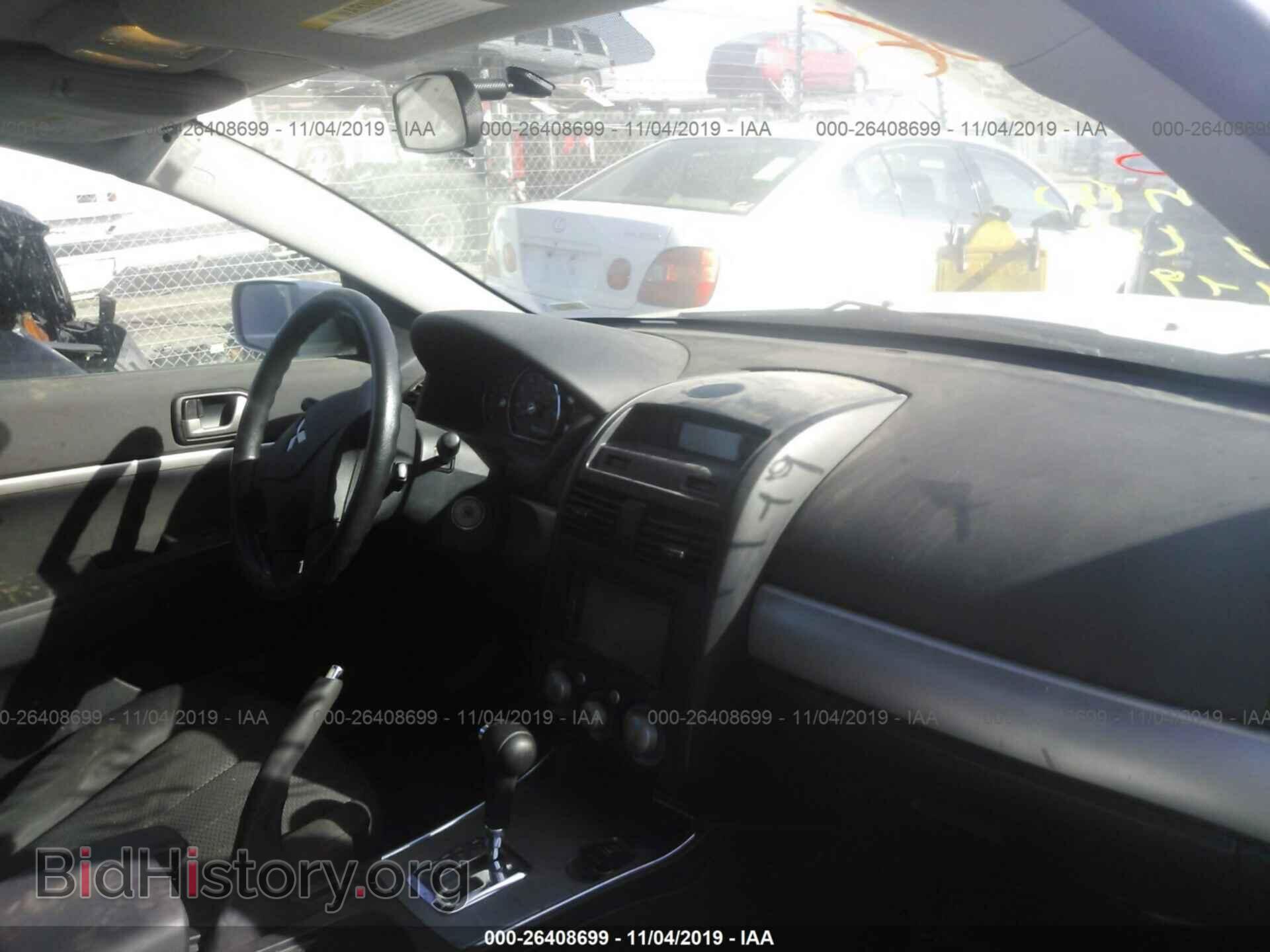 2012 MITSUBISHI GALANT - VIN: 4A32B2FF3CE016823 - Фото 5