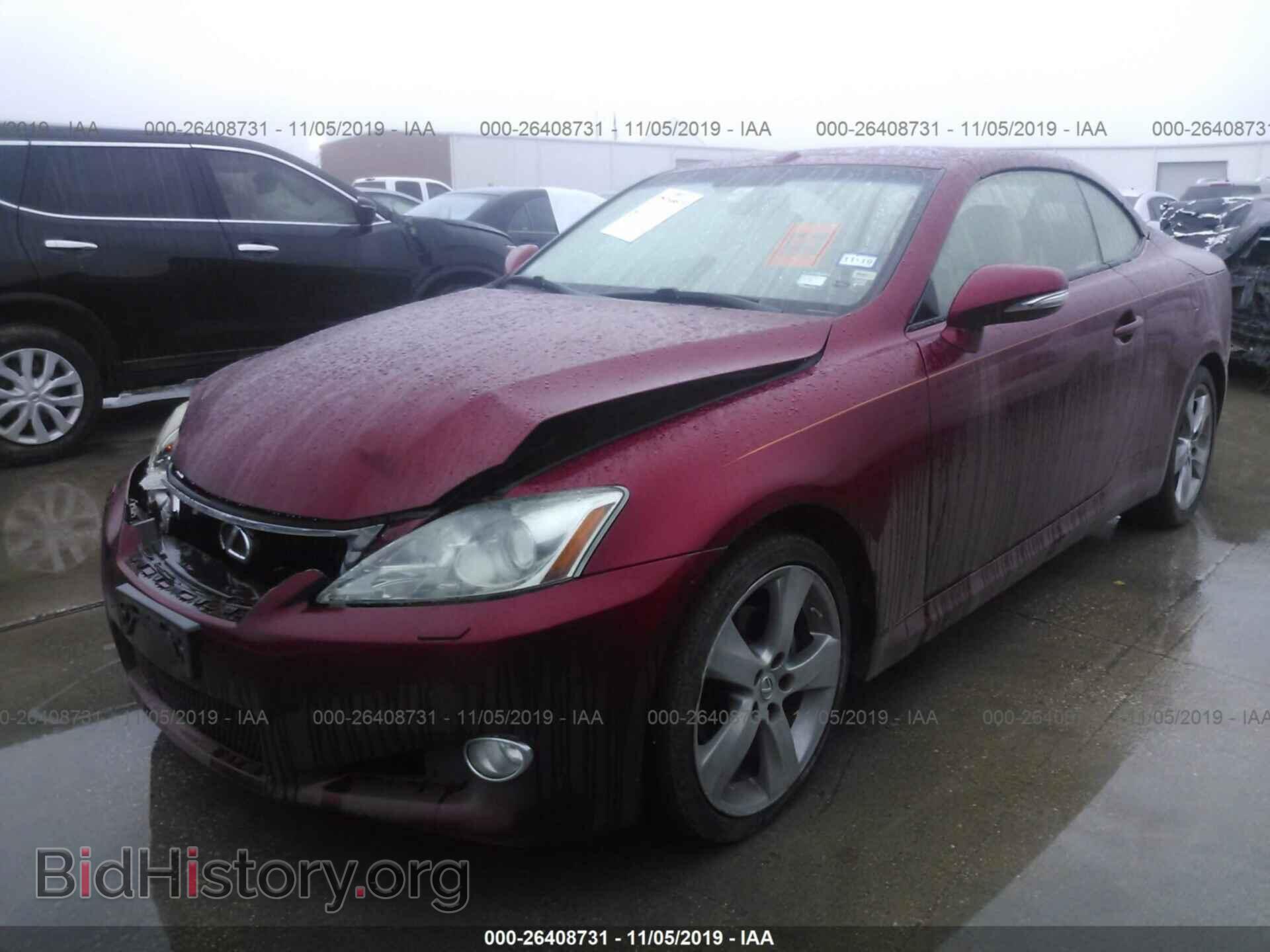 2010 LEXUS IS - VIN: JTHFF2C24A2503388 - Photo 2