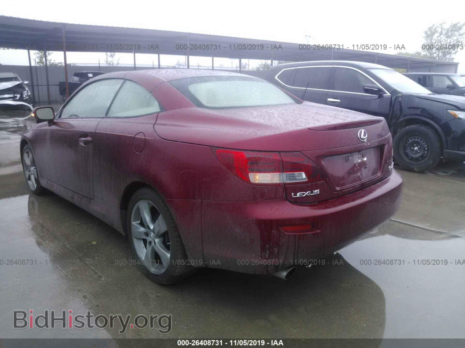 2010 LEXUS IS - VIN: JTHFF2C24A2503388 - Photo 3