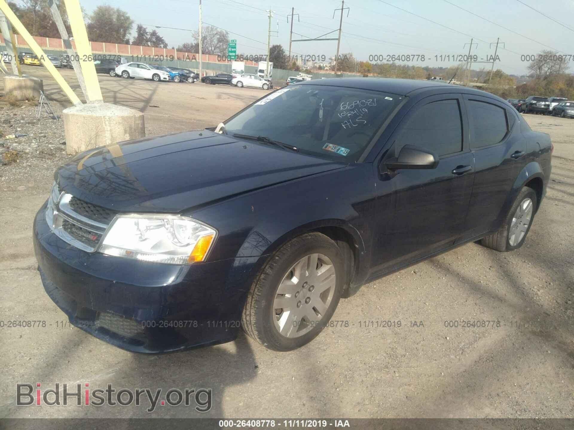 2013 DODGE AVENGER - VIN: 1C3CDZAB0DN669081 - Photo 2