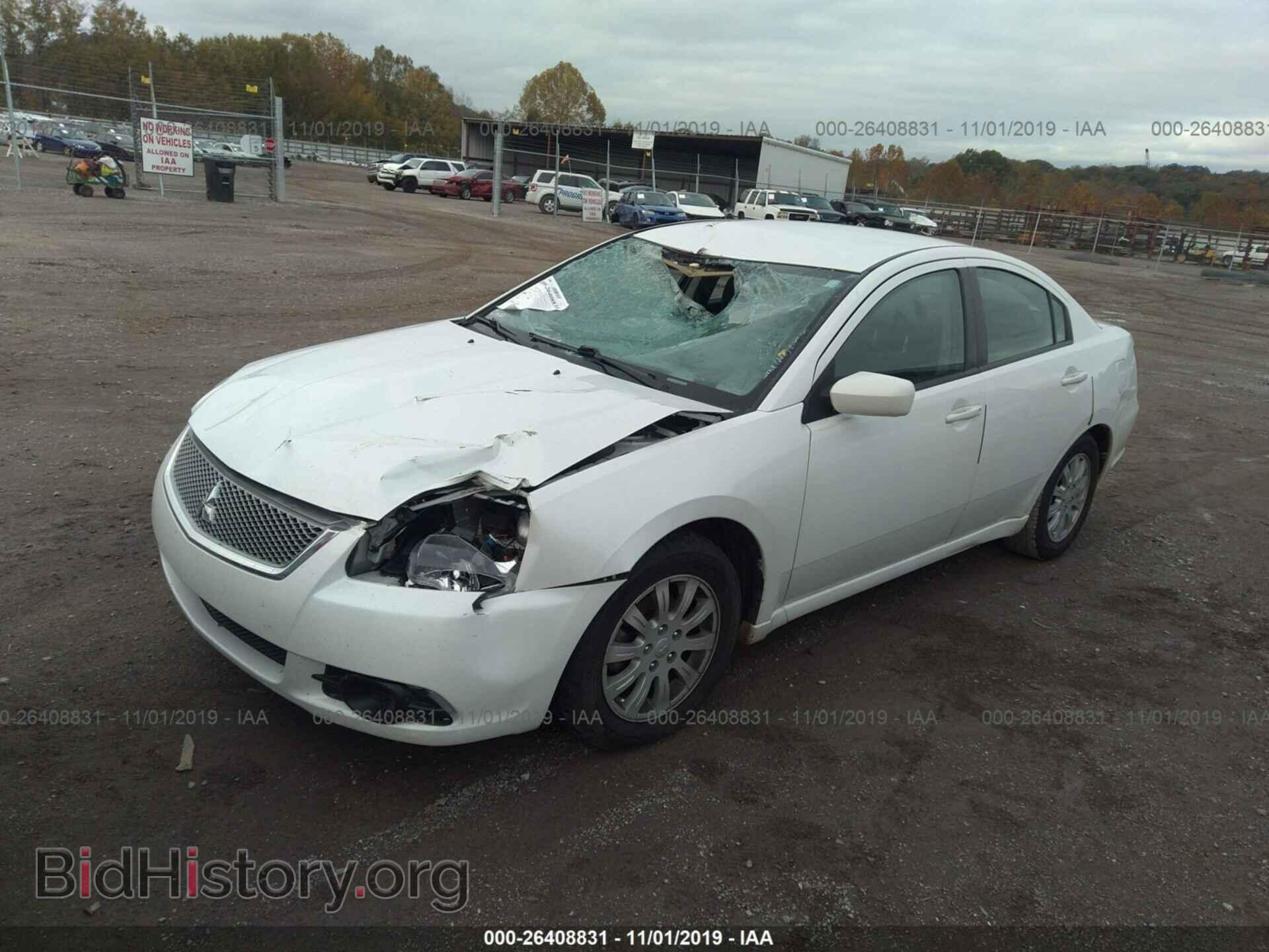 2012 MITSUBISHI GALANT - VIN: 4A32B2FF3CE010603 - Фото 2