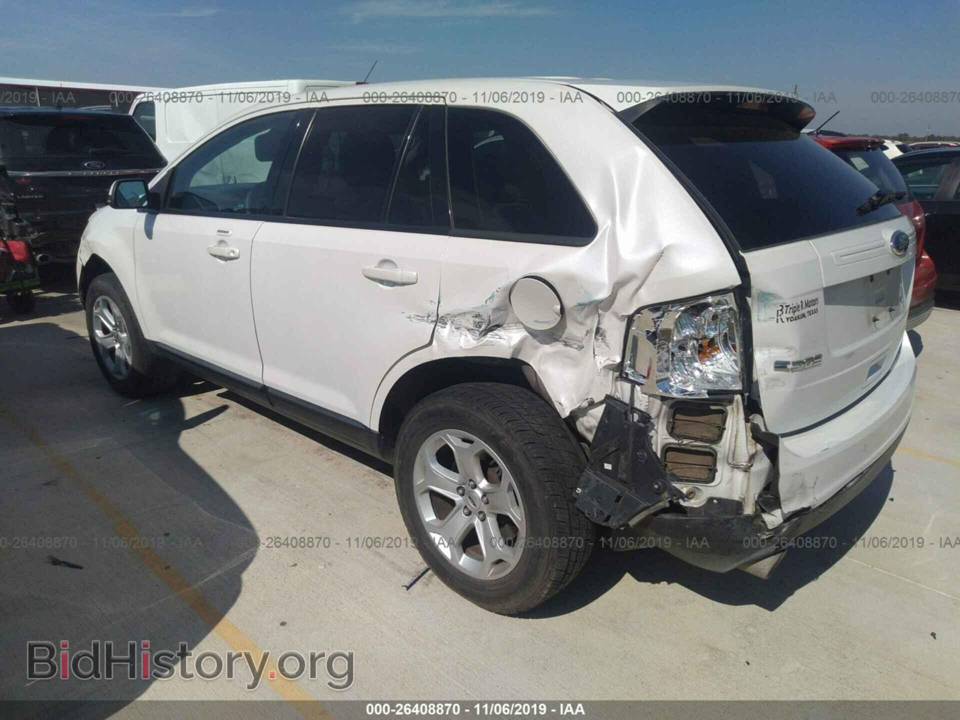 2013 FORD EDGE - VIN: 2FMDK3JC1DBC02366 - Фото 3