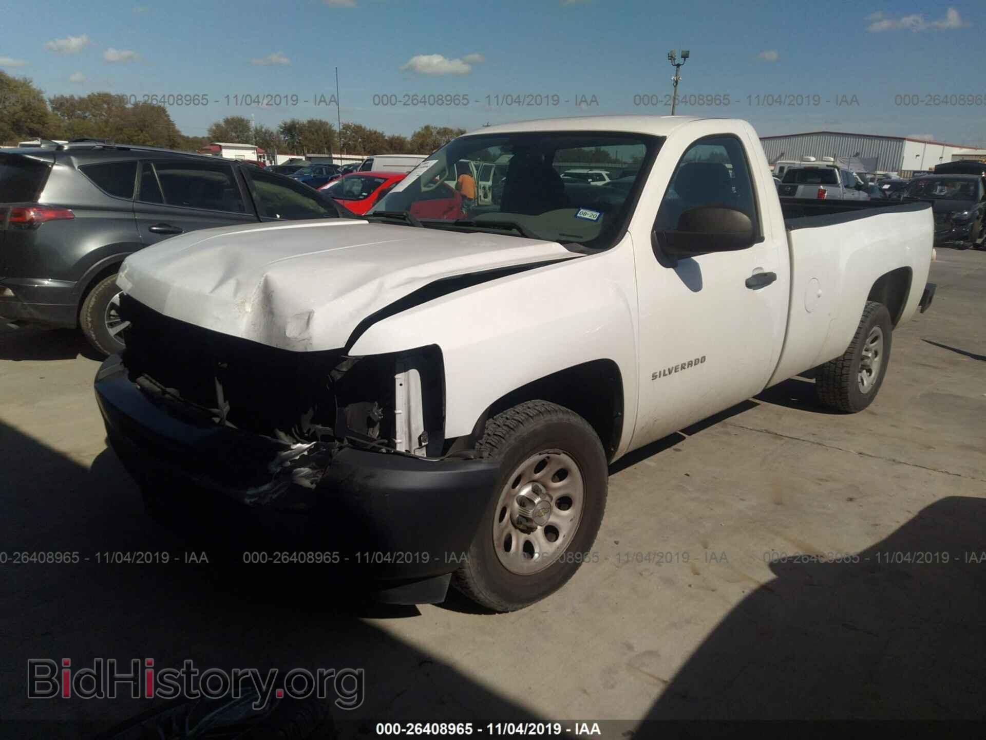 2013 CHEVROLET SILVERADO - VIN: 1GCNCPEX8DZ404743 - Фото 2