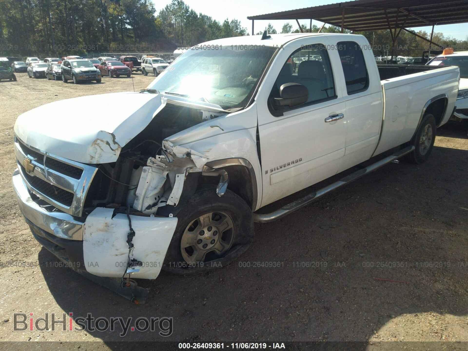 2007 CHEVROLET SILVERADO - VIN: 1GCEC19097E572221 - Фото 2