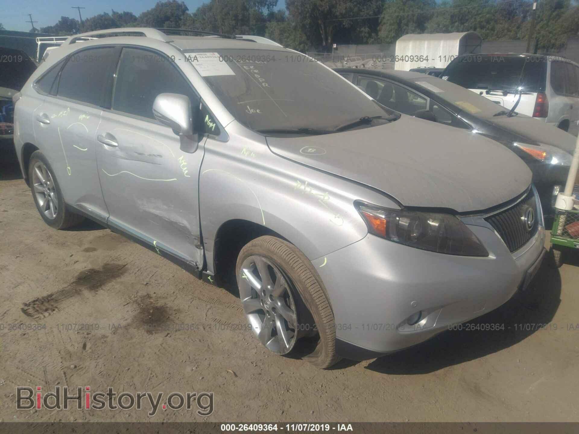 Photo 2T2ZK1BA8CC075225 - LEXUS RX 2012