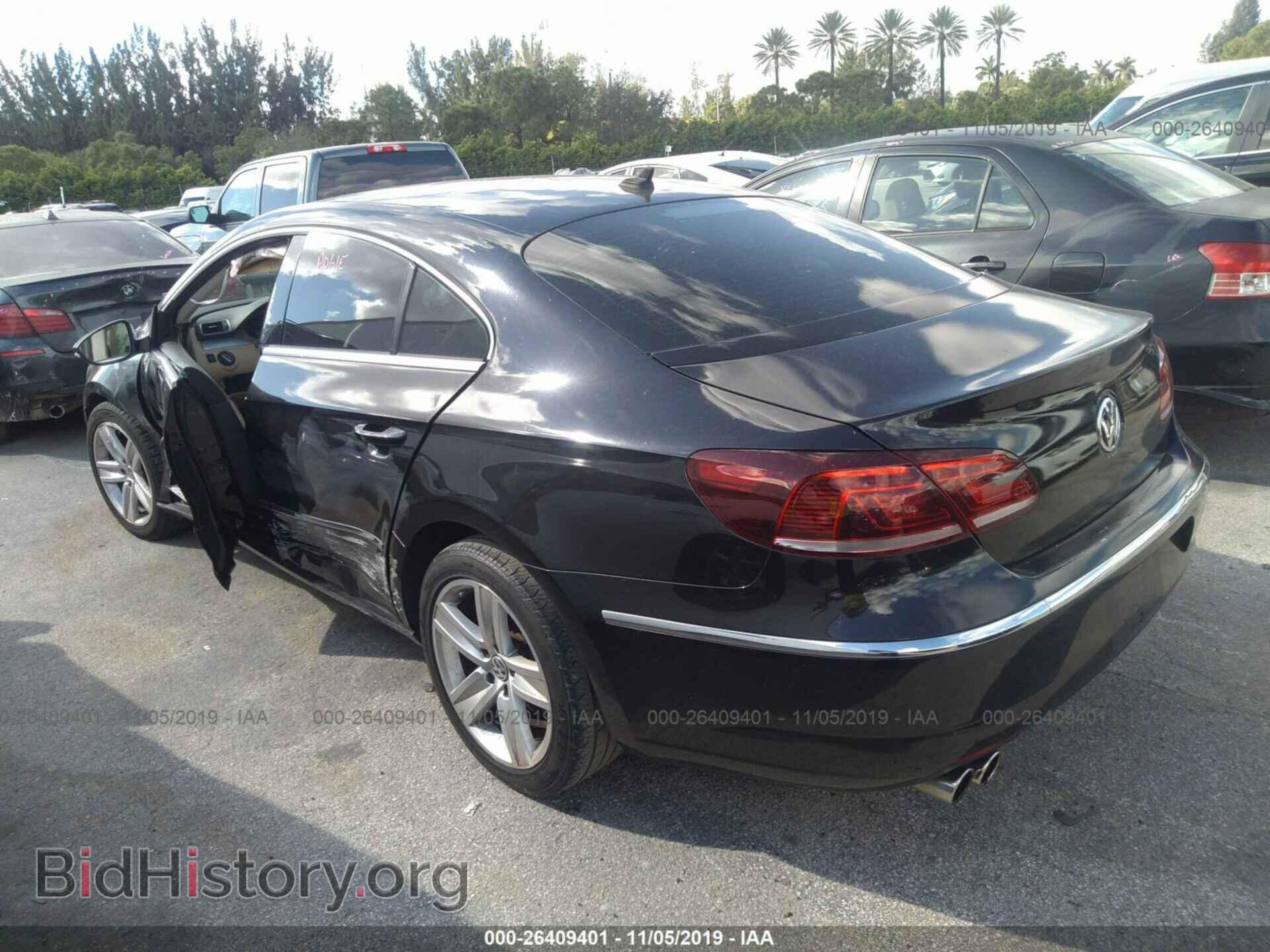 2014 VOLKSWAGEN CC - VIN: WVWAP7ANXEE517433 - Фото 3